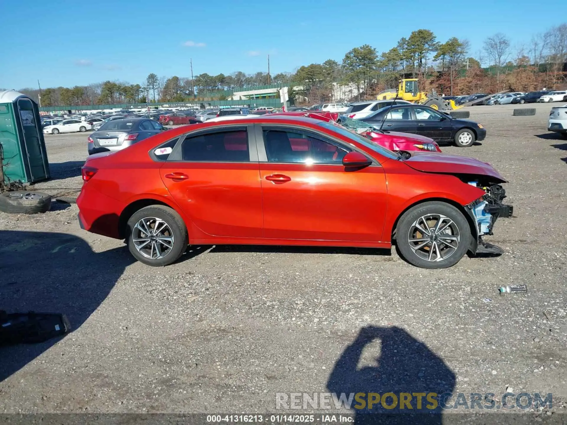13 Photograph of a damaged car 3KPF24AD9PE582923 KIA FORTE 2023