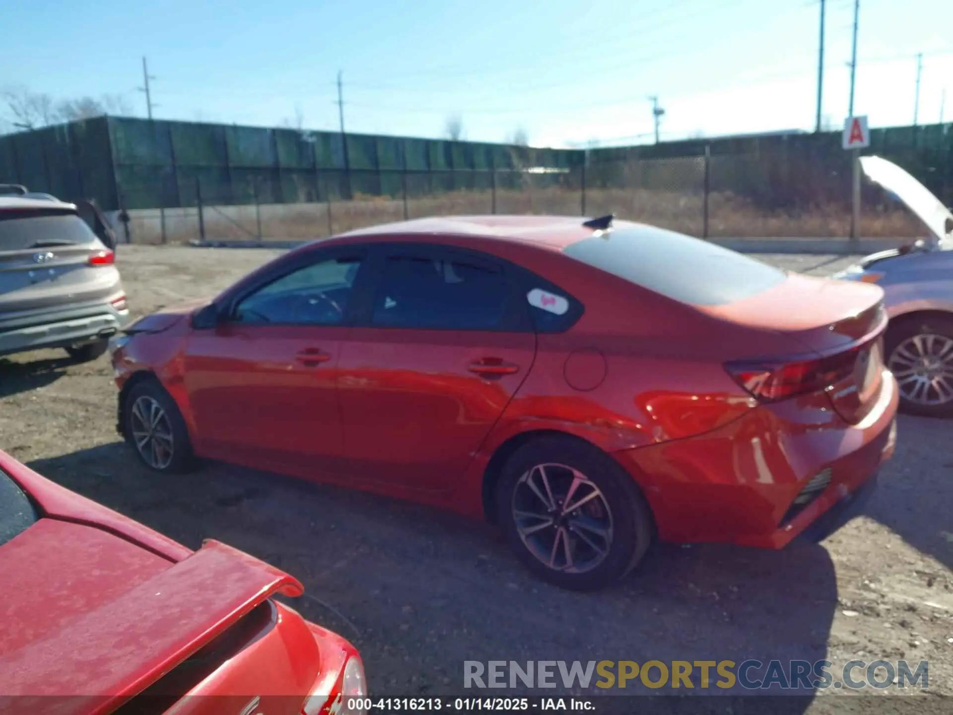 14 Photograph of a damaged car 3KPF24AD9PE582923 KIA FORTE 2023