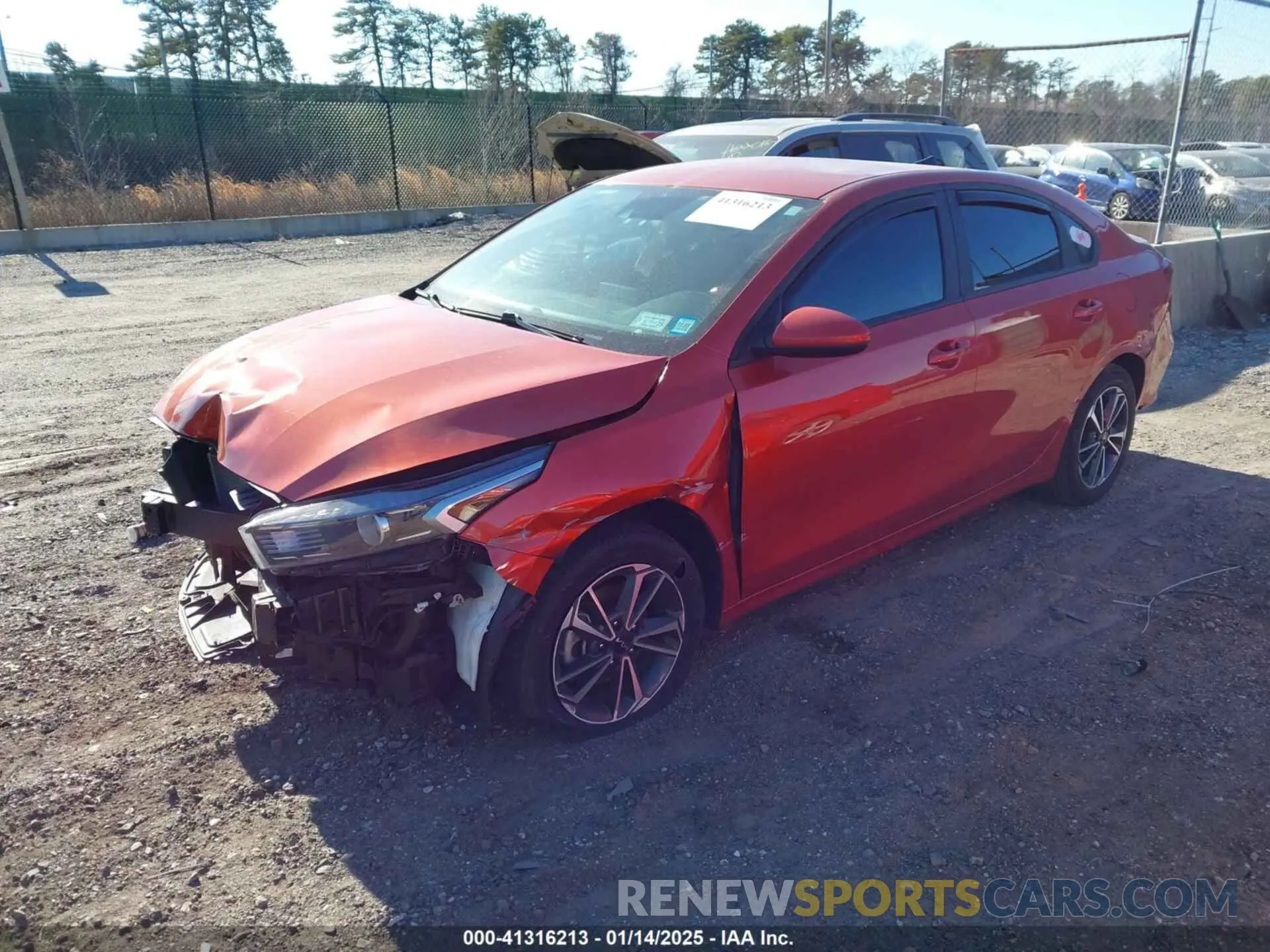 2 Photograph of a damaged car 3KPF24AD9PE582923 KIA FORTE 2023