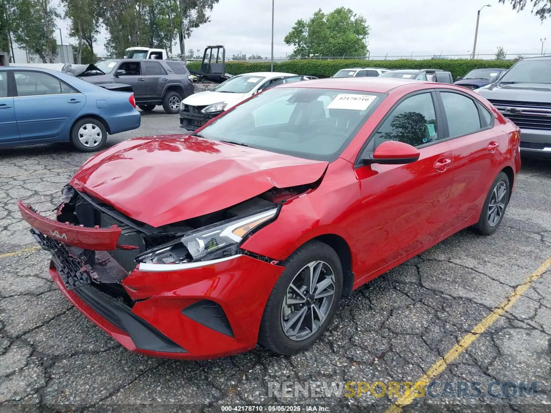 2 Фотография поврежденного автомобиля 3KPF24AD9PE682410 KIA FORTE 2023