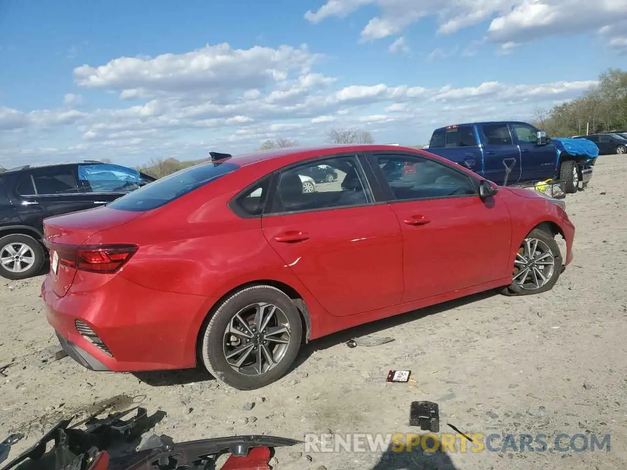 3 Photograph of a damaged car 3KPF24ADXPE678592 KIA FORTE 2023