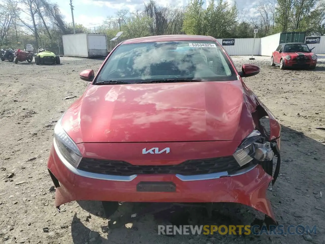 5 Photograph of a damaged car 3KPF24ADXPE678592 KIA FORTE 2023