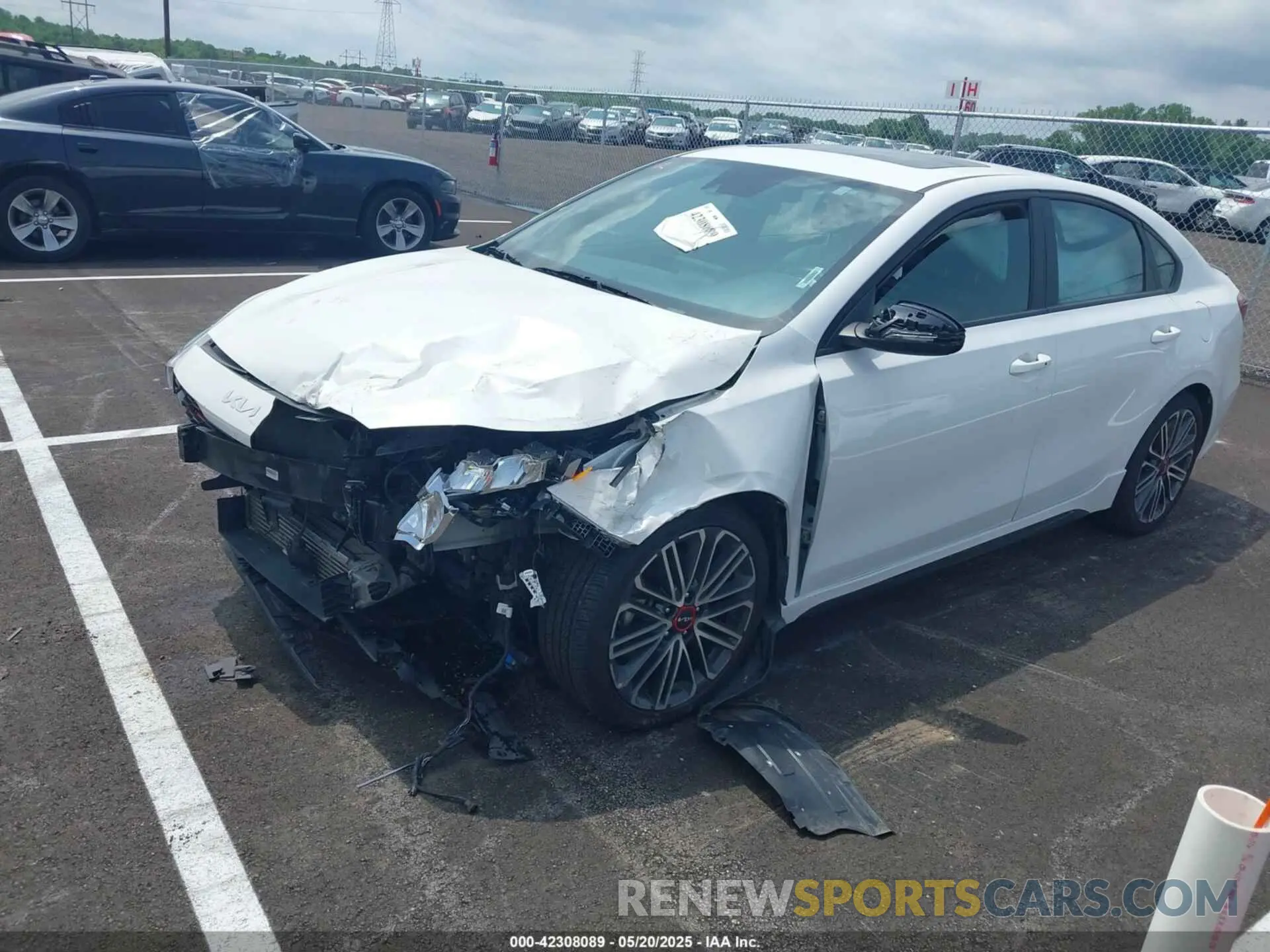 2 Photograph of a damaged car 3KPF44AC0PE524507 KIA FORTE 2023