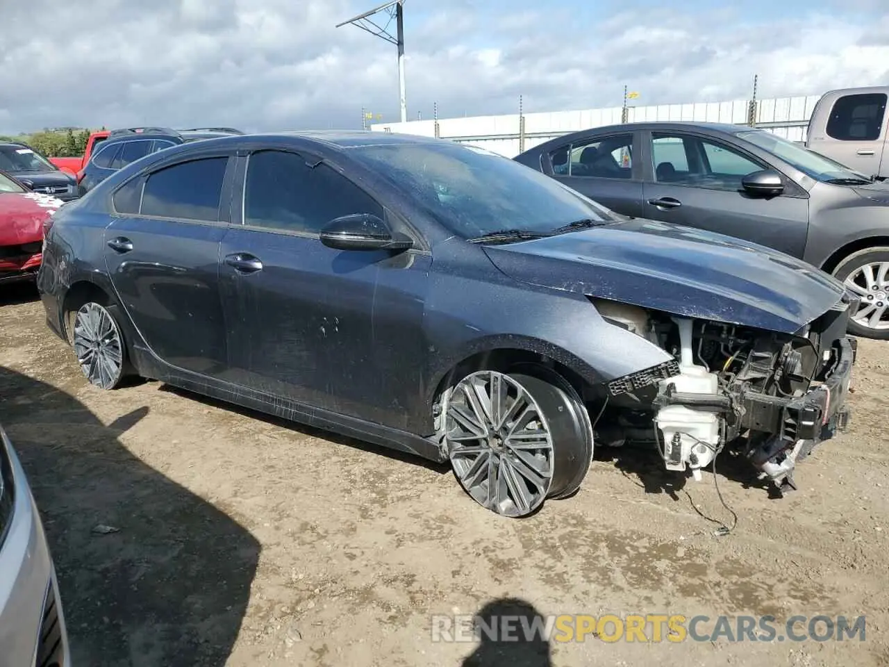 4 Фотография поврежденного автомобиля 3KPF44AC0PE620542 KIA FORTE 2023