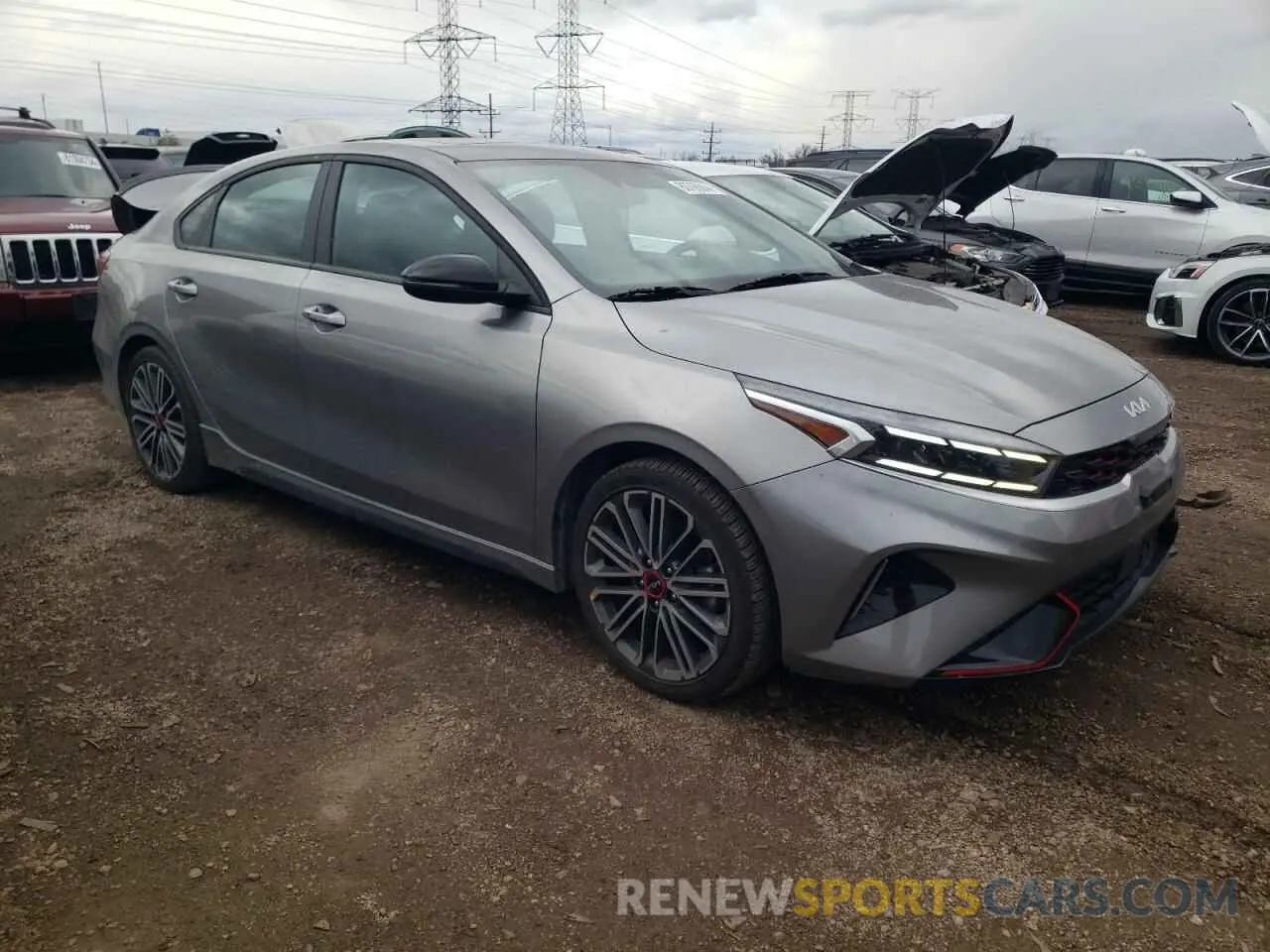 4 Фотография поврежденного автомобиля 3KPF44AC1PE591391 KIA FORTE 2023