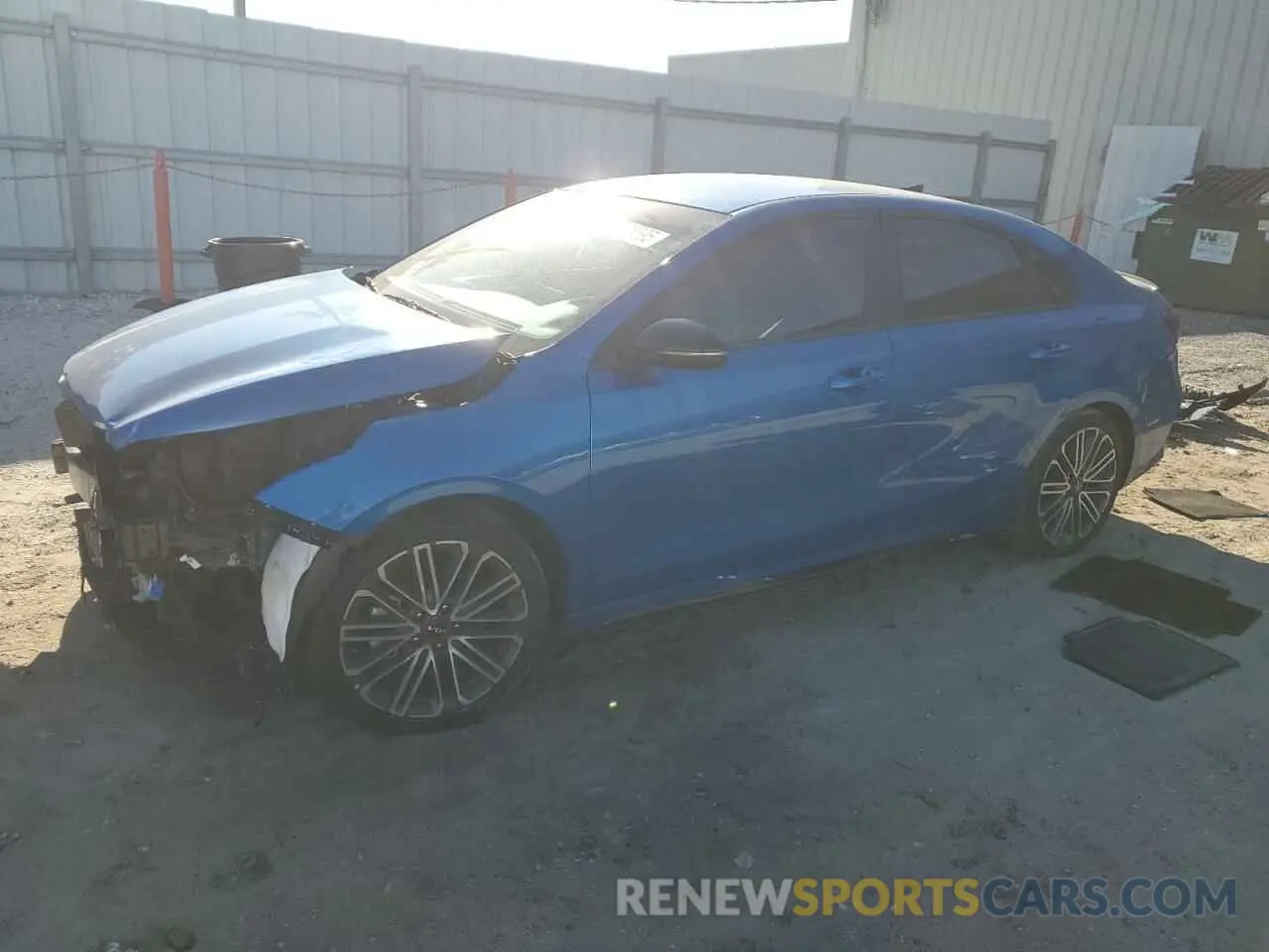 1 Photograph of a damaged car 3KPF44AC1PE637916 KIA FORTE 2023