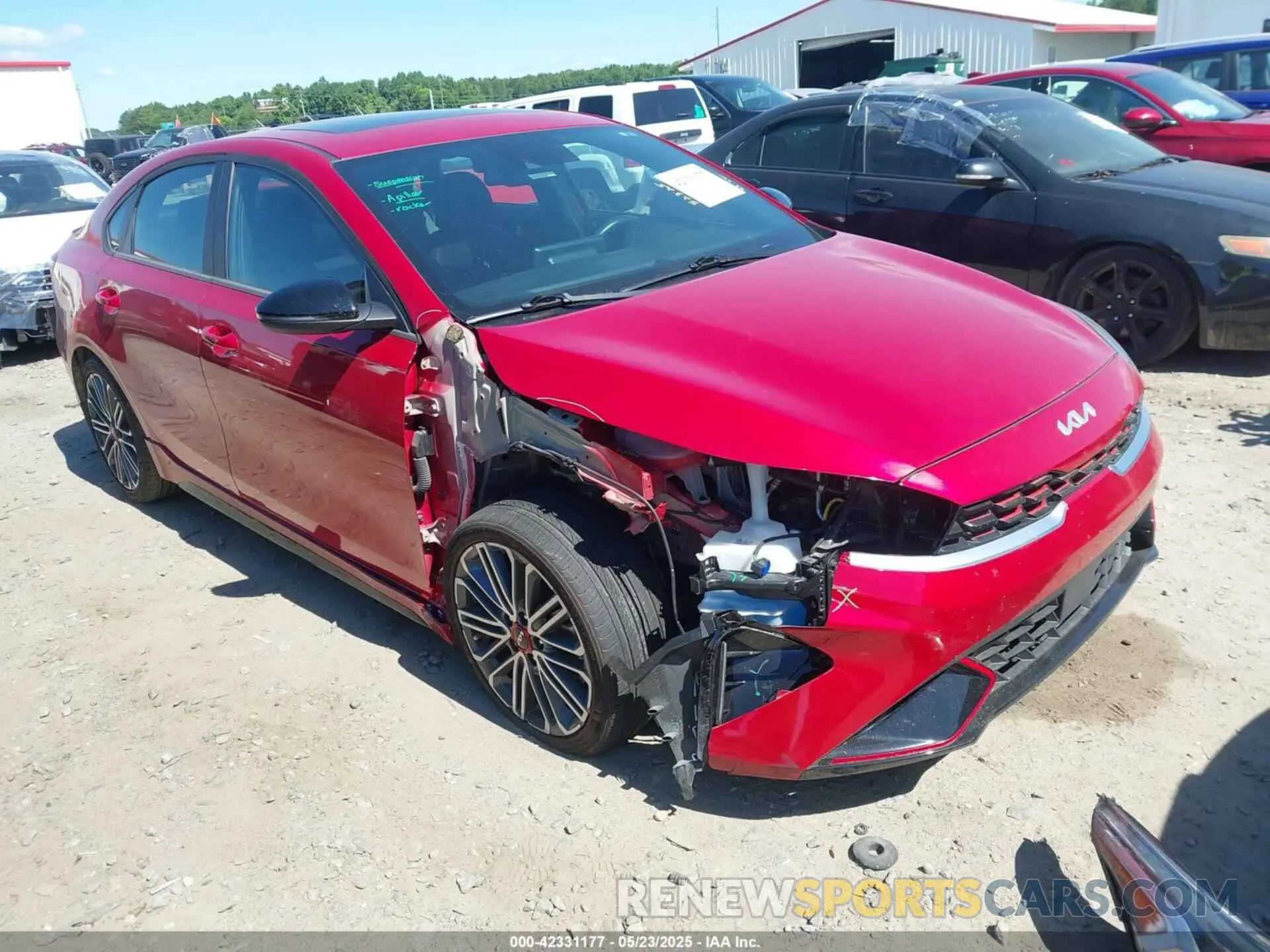 1 Photograph of a damaged car 3KPF44AC1PE676411 KIA FORTE 2023