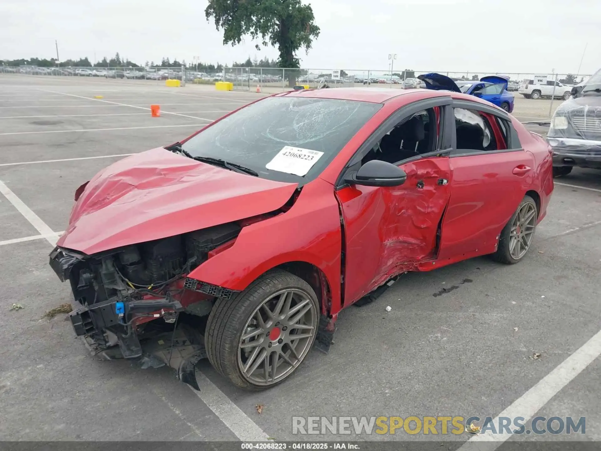 2 Фотография поврежденного автомобиля 3KPF44AC2PE569576 KIA FORTE 2023