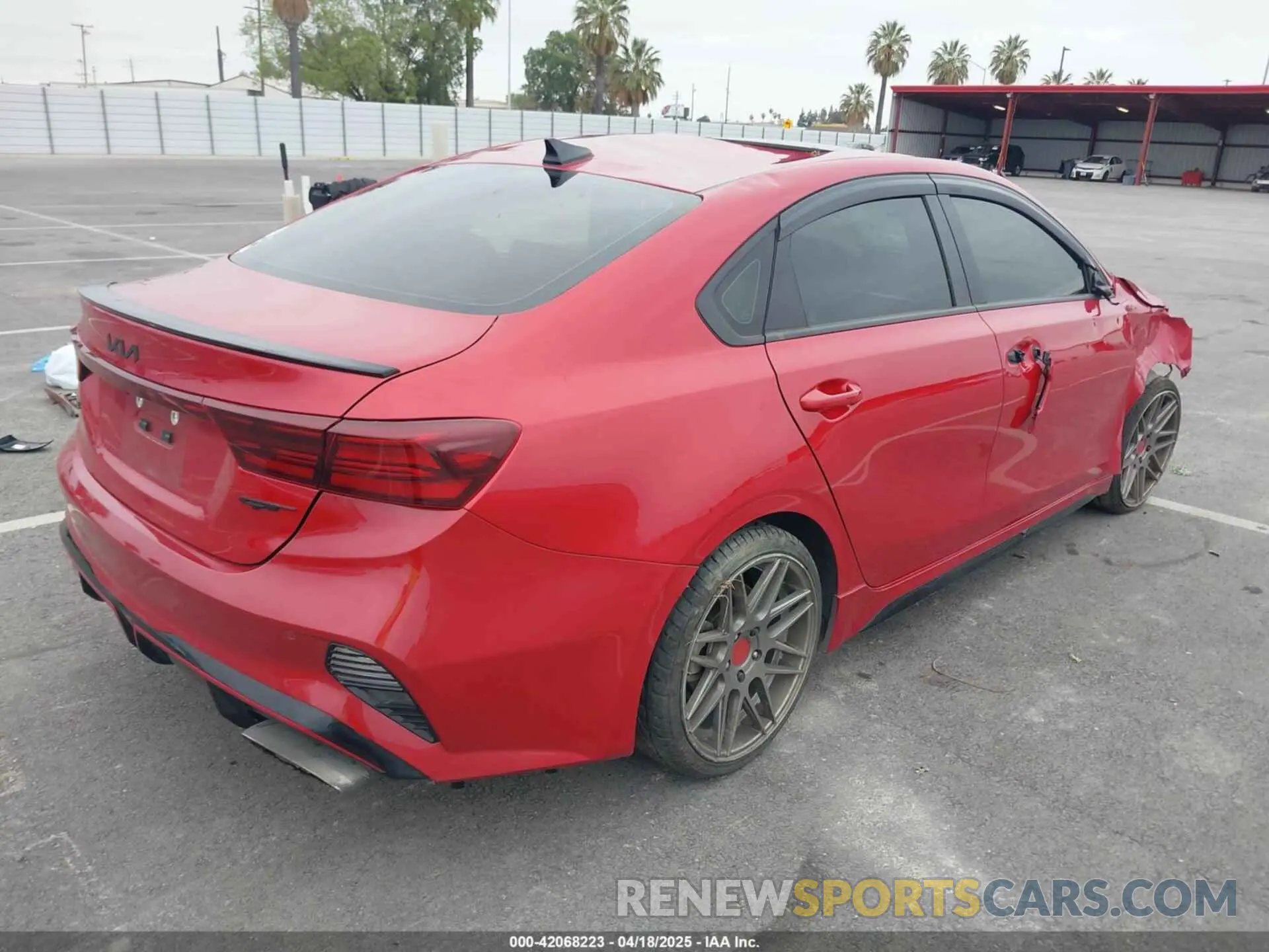 4 Фотография поврежденного автомобиля 3KPF44AC2PE569576 KIA FORTE 2023