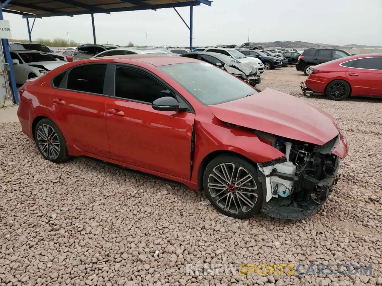 4 Фотография поврежденного автомобиля 3KPF44AC2PE598768 KIA FORTE 2023
