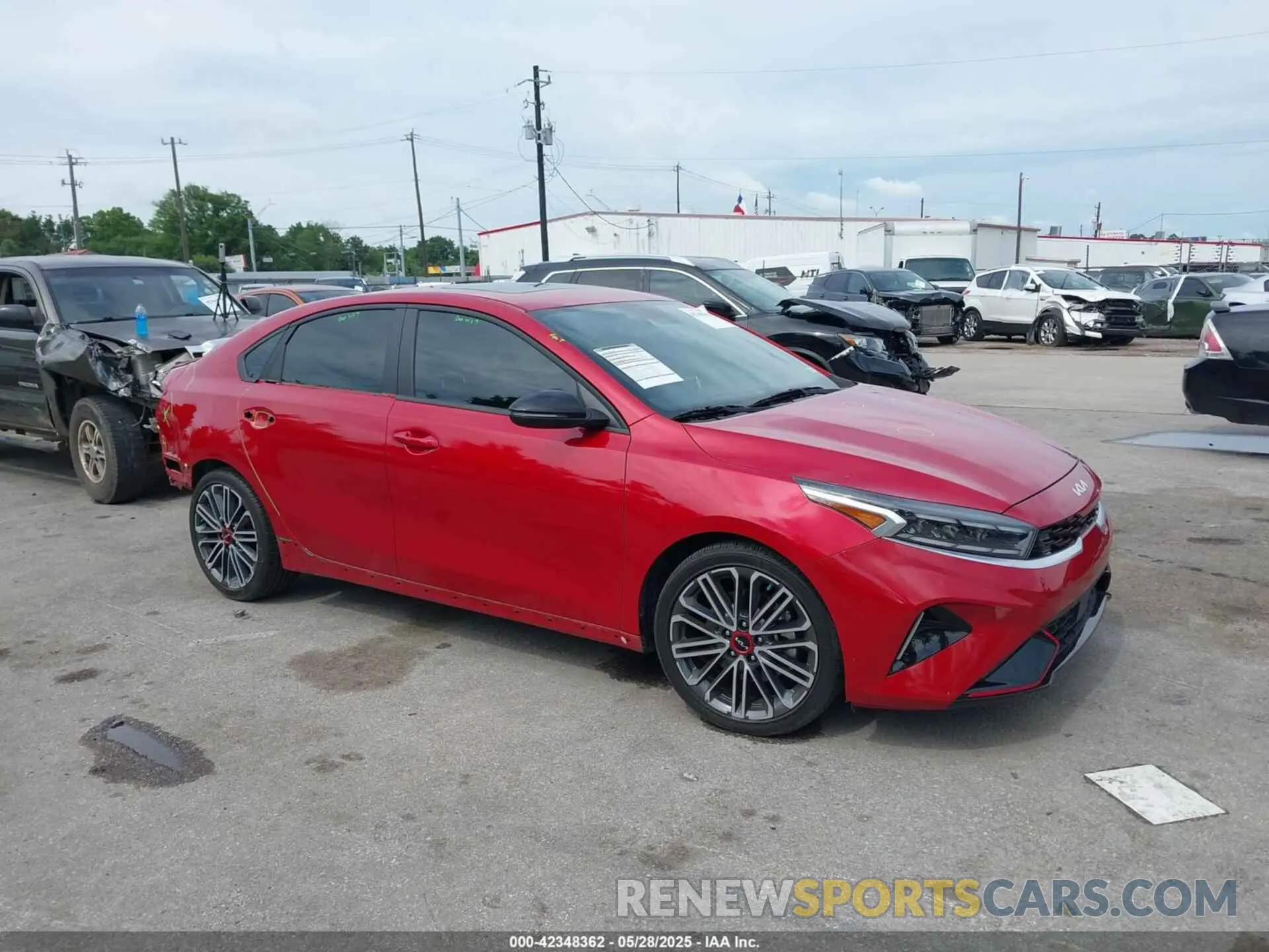 1 Фотография поврежденного автомобиля 3KPF44AC3PE592719 KIA FORTE 2023