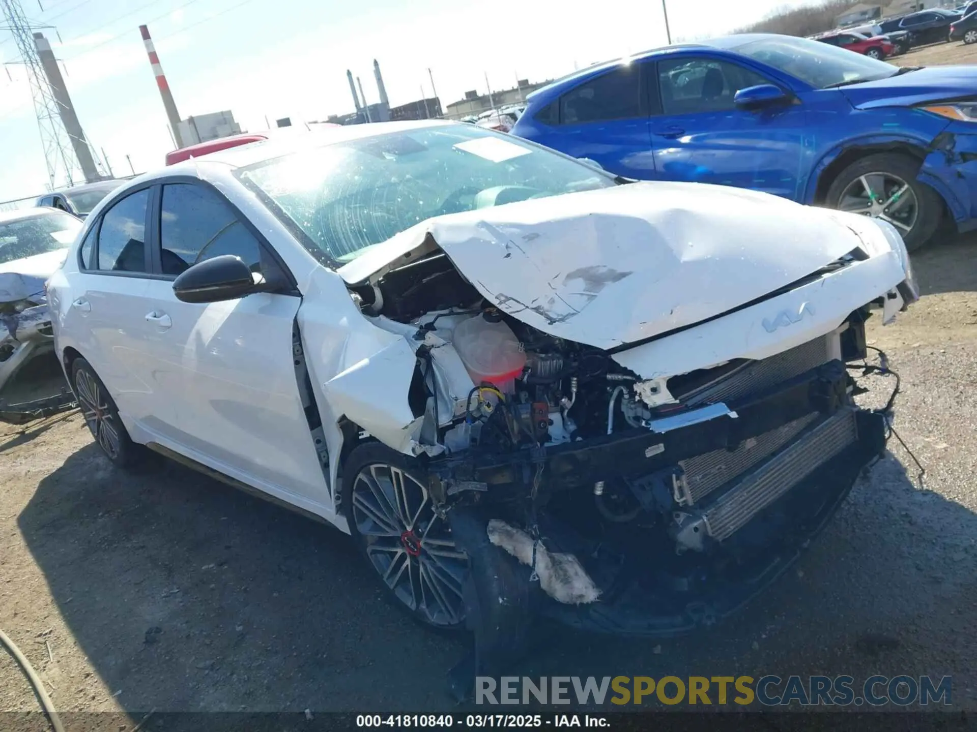 1 Photograph of a damaged car 3KPF44AC4PE540371 KIA FORTE 2023