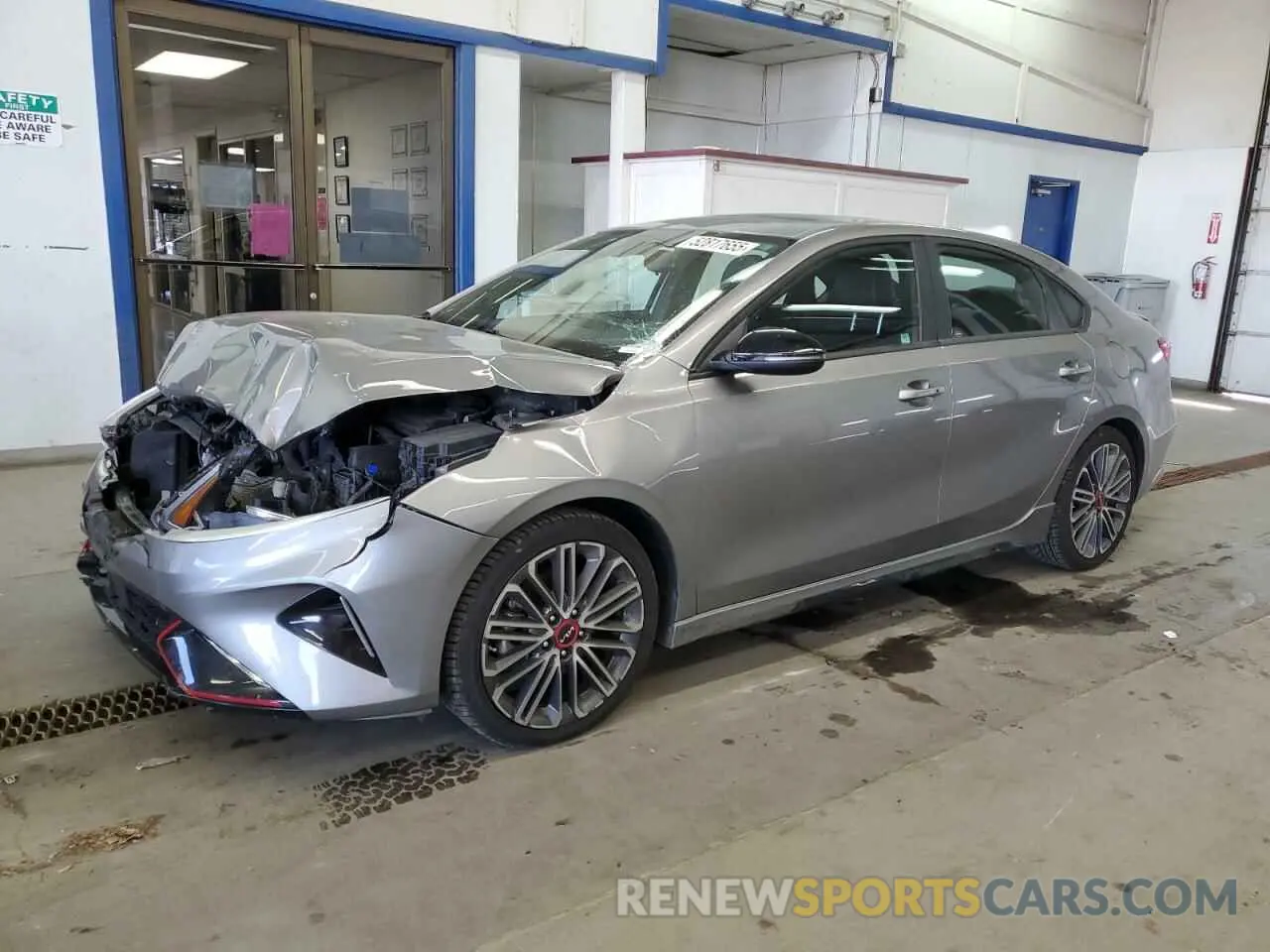 1 Photograph of a damaged car 3KPF44AC5PE642178 KIA FORTE 2023