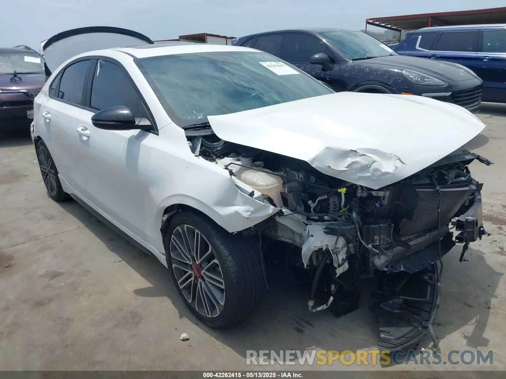 1 Photograph of a damaged car 3KPF44AC6PE518193 KIA FORTE 2023