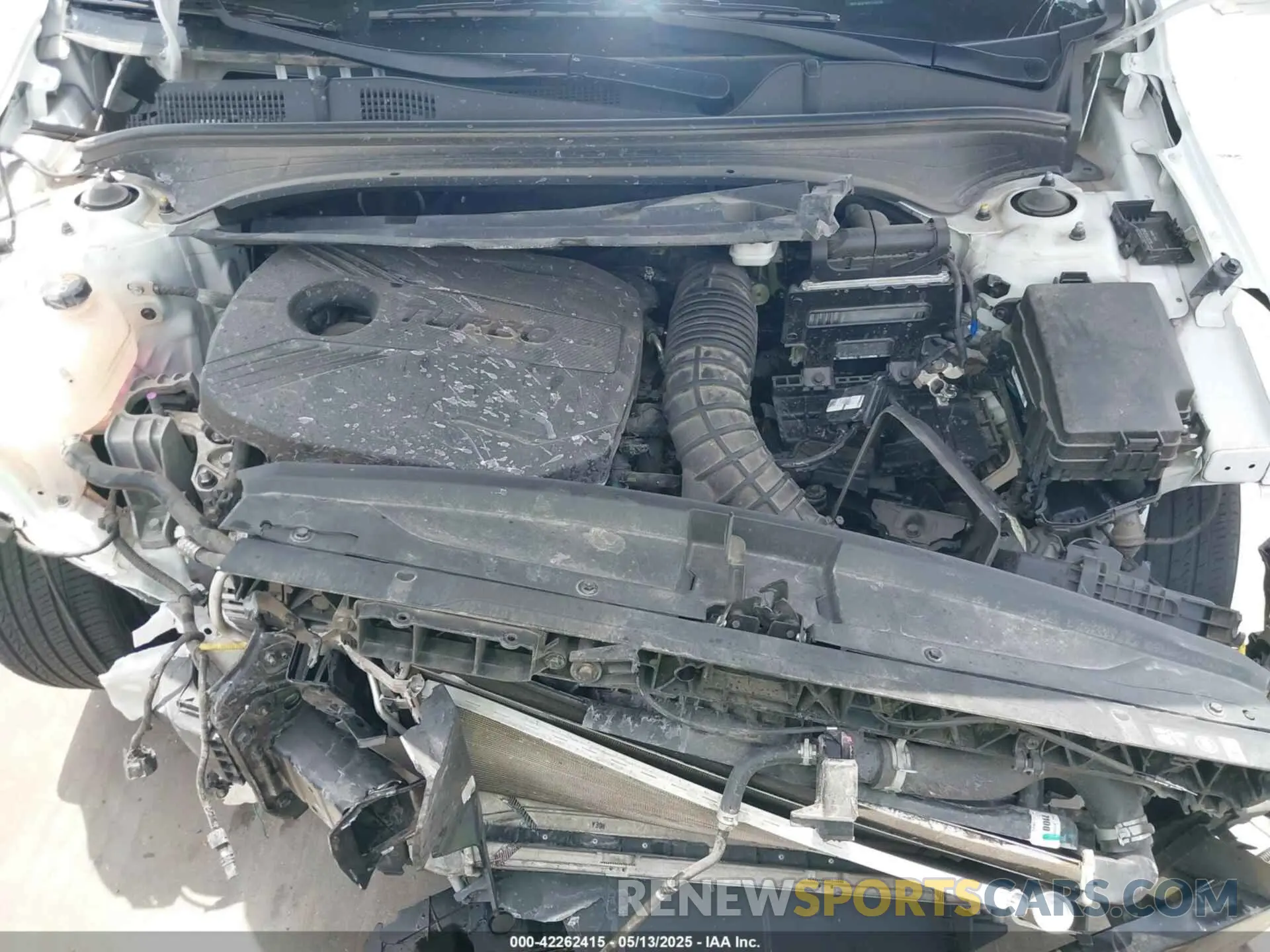 10 Photograph of a damaged car 3KPF44AC6PE518193 KIA FORTE 2023