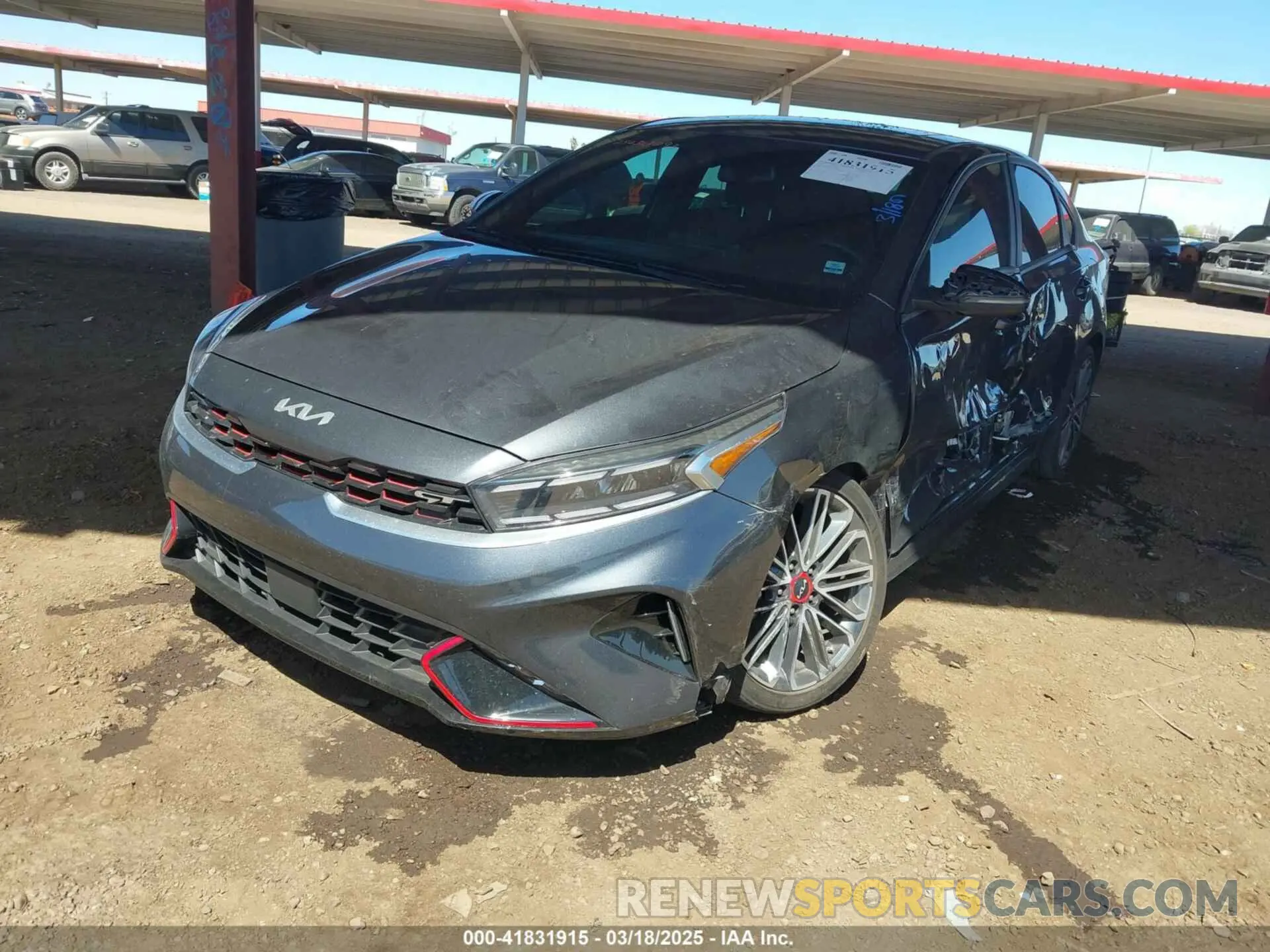 2 Photograph of a damaged car 3KPF44AC6PE596540 KIA FORTE 2023