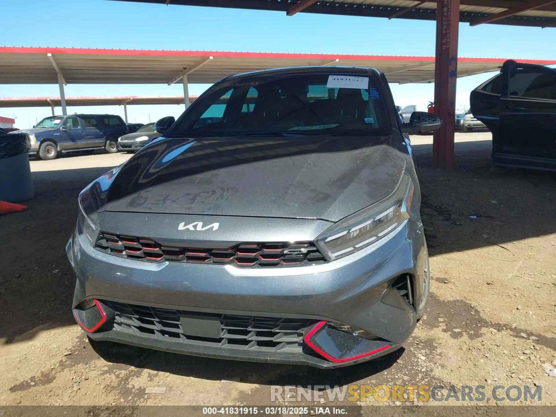 6 Photograph of a damaged car 3KPF44AC6PE596540 KIA FORTE 2023