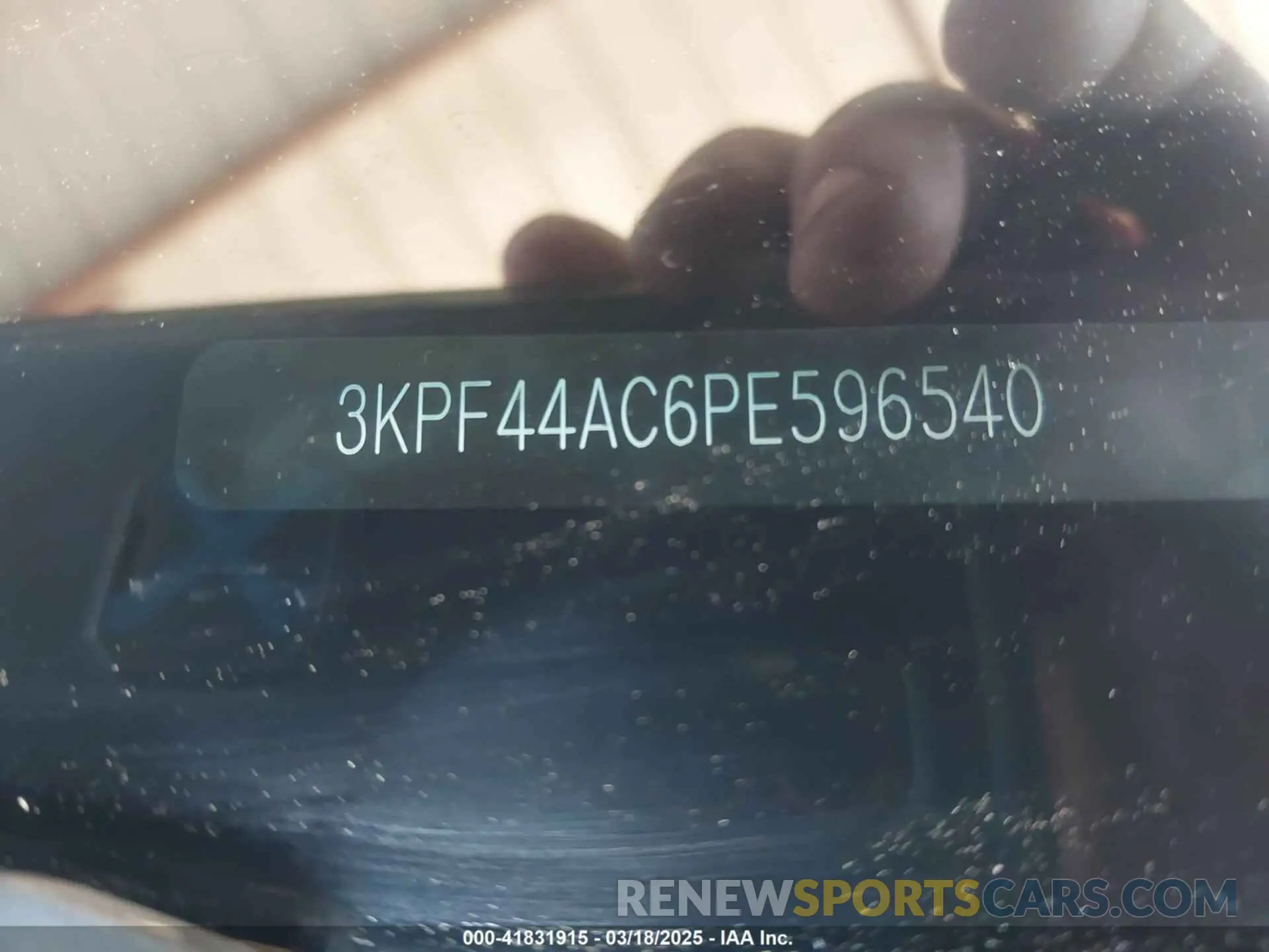 9 Photograph of a damaged car 3KPF44AC6PE596540 KIA FORTE 2023