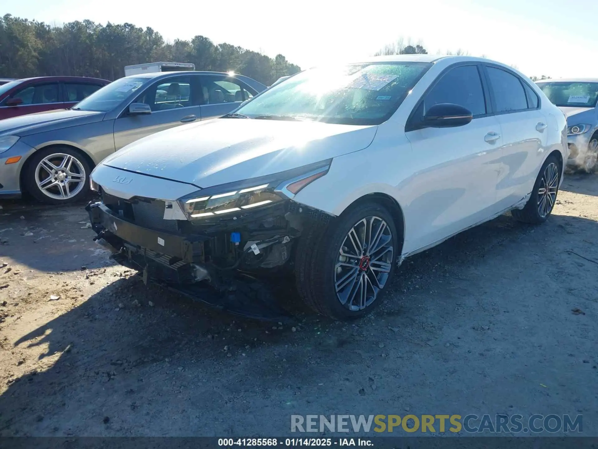 2 Photograph of a damaged car 3KPF44AC8PE659072 KIA FORTE 2023