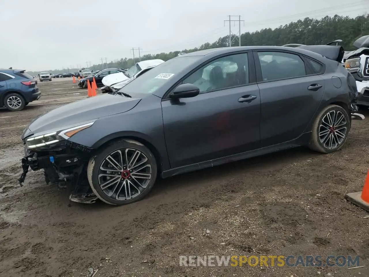 1 Фотография поврежденного автомобиля 3KPF44AC9PE532704 KIA FORTE 2023