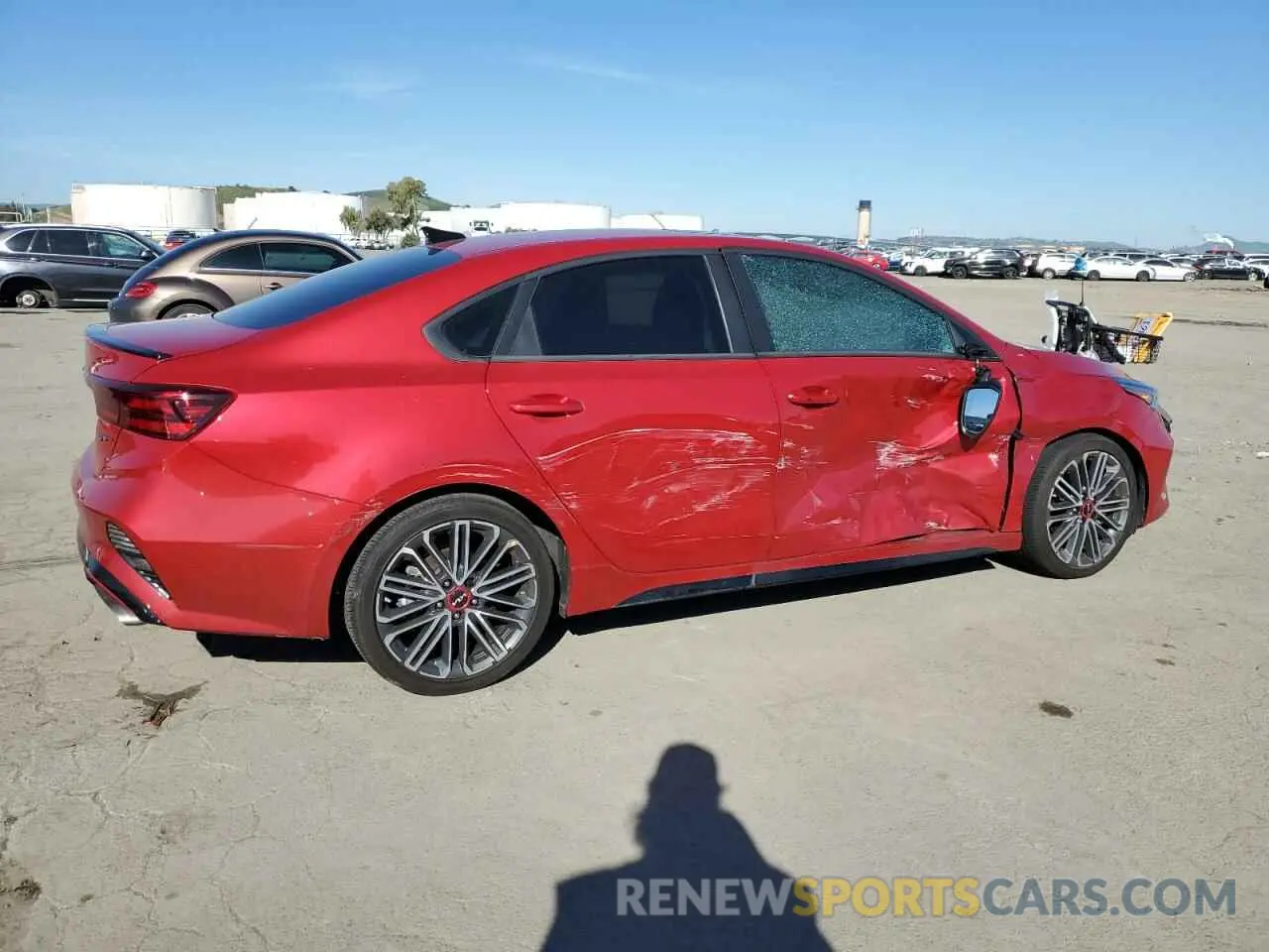 3 Фотография поврежденного автомобиля 3KPF44AC9PE639798 KIA FORTE 2023