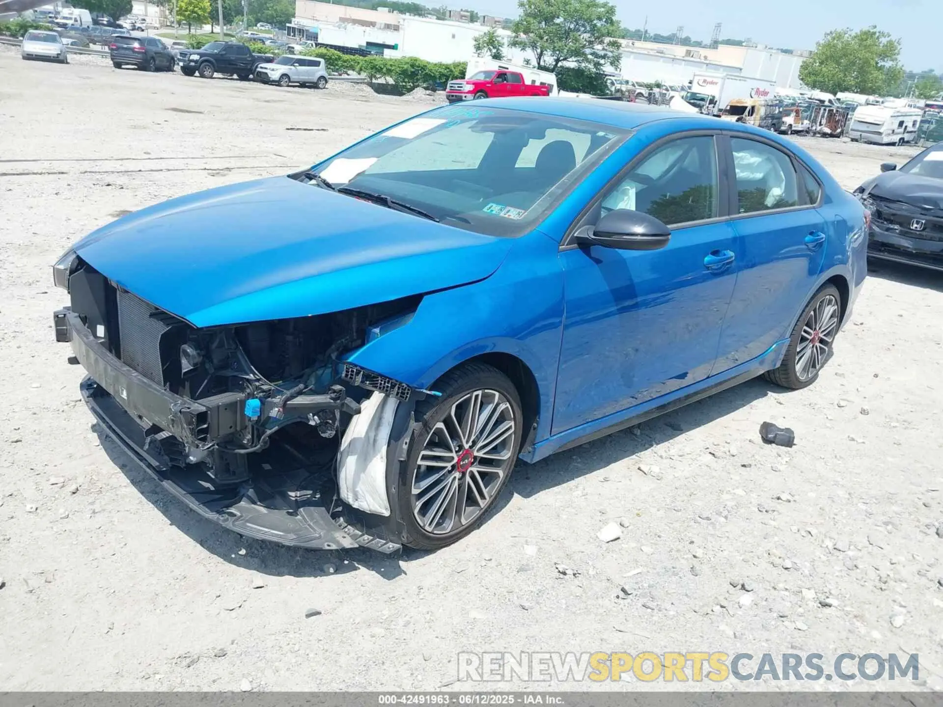 2 Photograph of a damaged car 3KPF44AC9PE659873 KIA FORTE 2023
