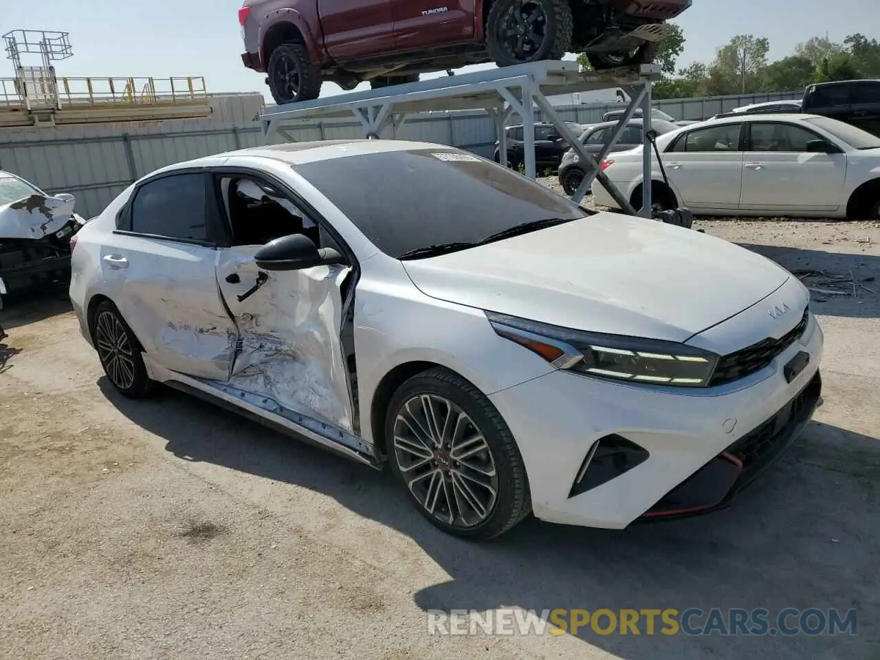 4 Фотография поврежденного автомобиля 3KPF44ACXPE519248 KIA FORTE 2023