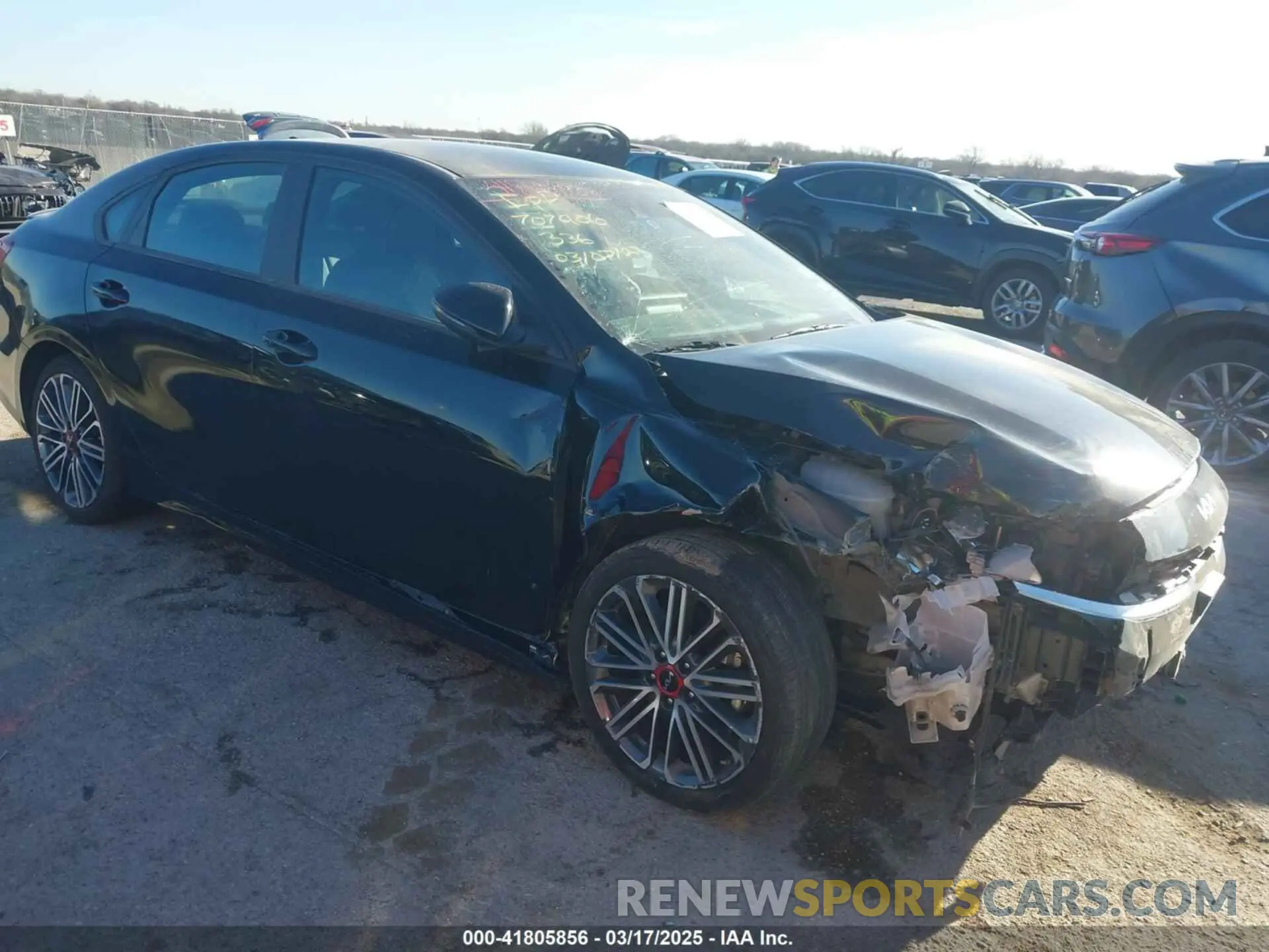 1 Photograph of a damaged car 3KPF44ACXPE599800 KIA FORTE 2023