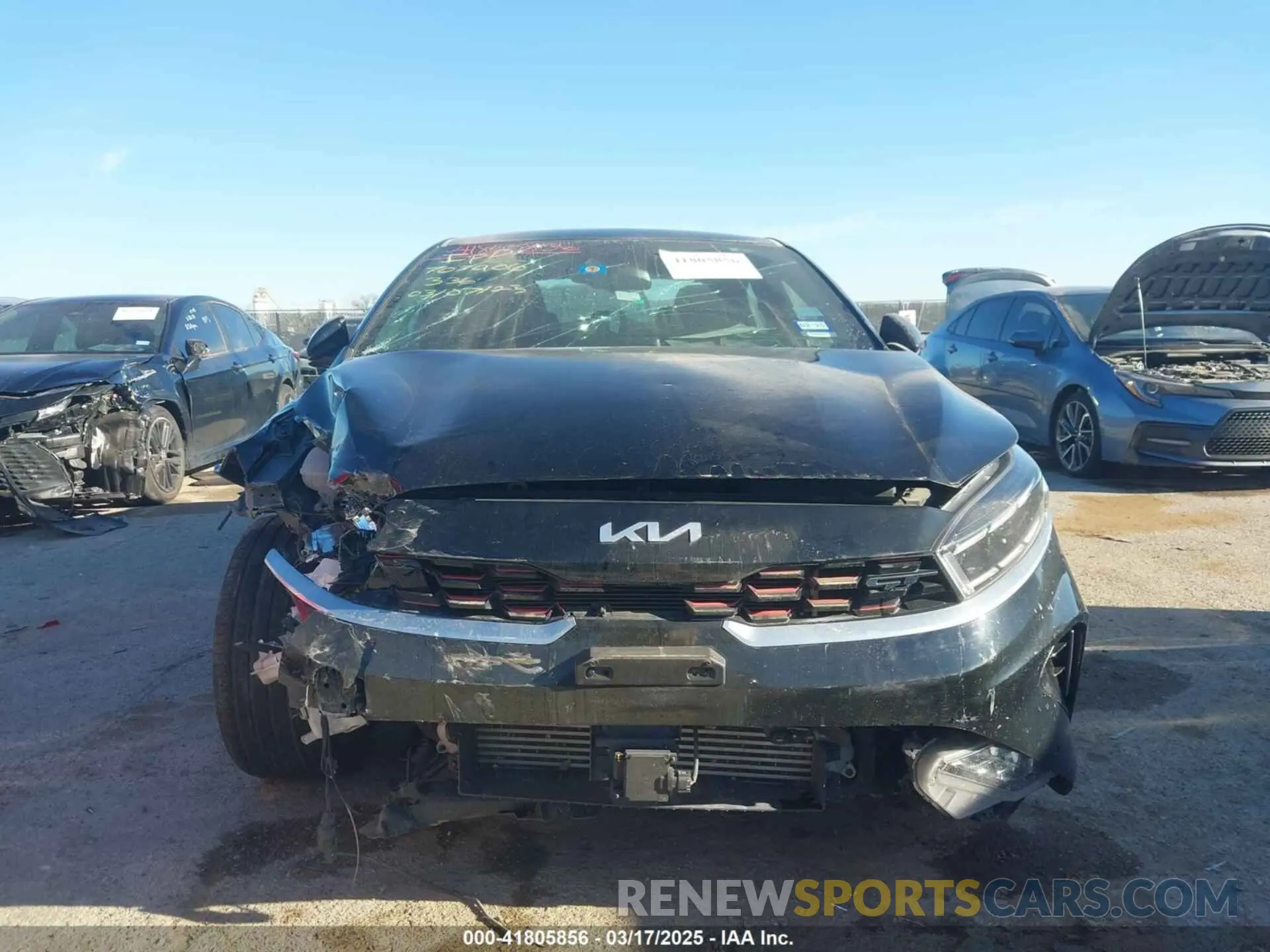 12 Photograph of a damaged car 3KPF44ACXPE599800 KIA FORTE 2023