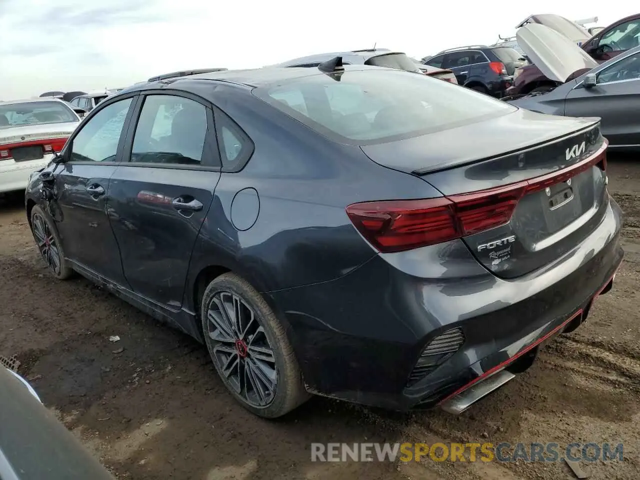 2 Фотография поврежденного автомобиля 3KPF44ACXPE604445 KIA FORTE 2023