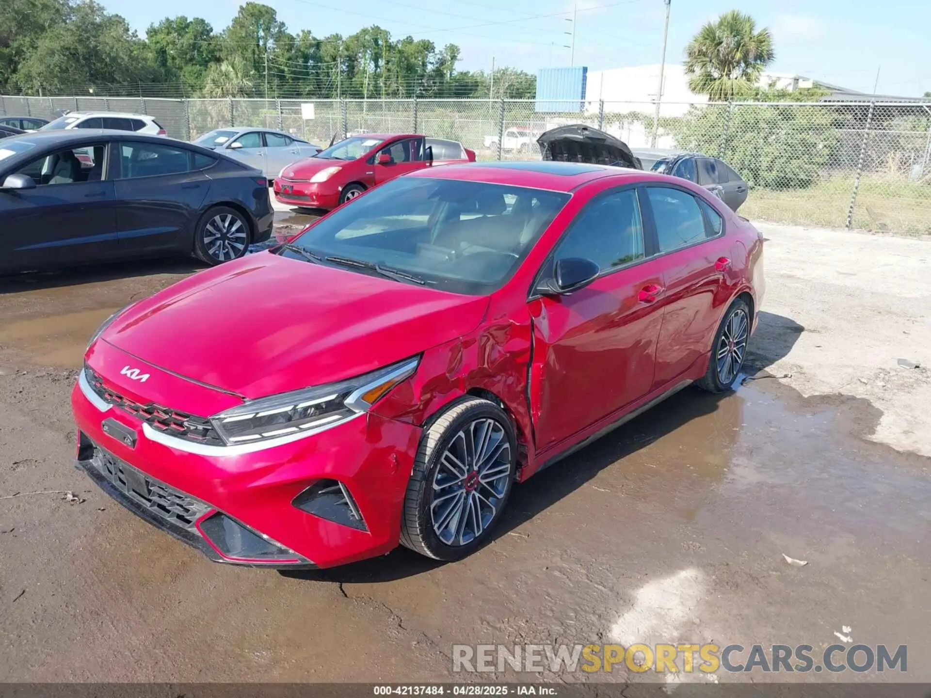 2 Photograph of a damaged car 3KPF44ACXPE618328 KIA FORTE 2023