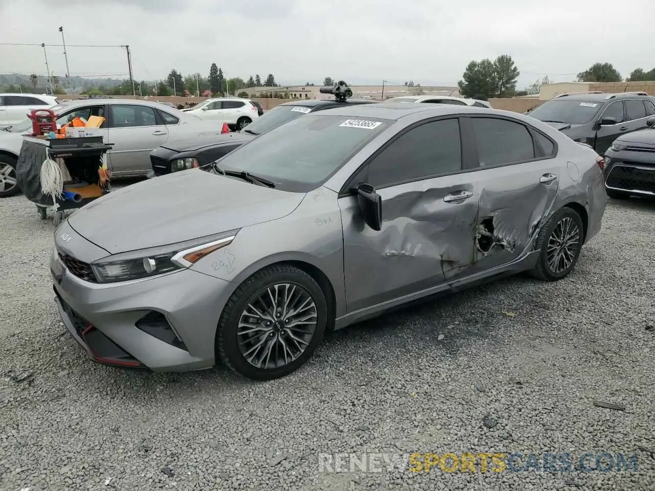 1 Photograph of a damaged car 3KPF54AD0PE524724 KIA FORTE 2023