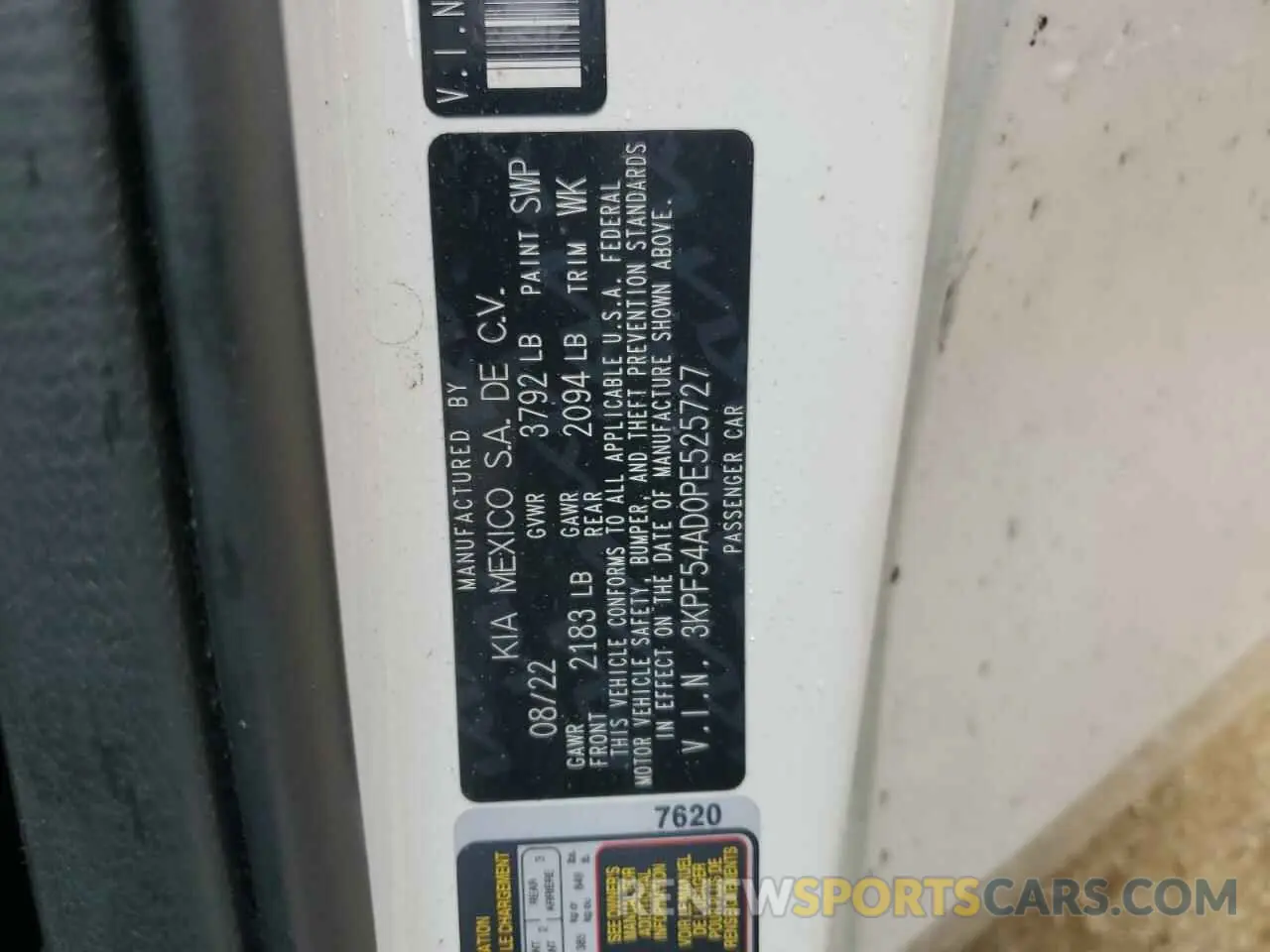 13 Фотография поврежденного автомобиля 3KPF54AD0PE525727 KIA FORTE 2023