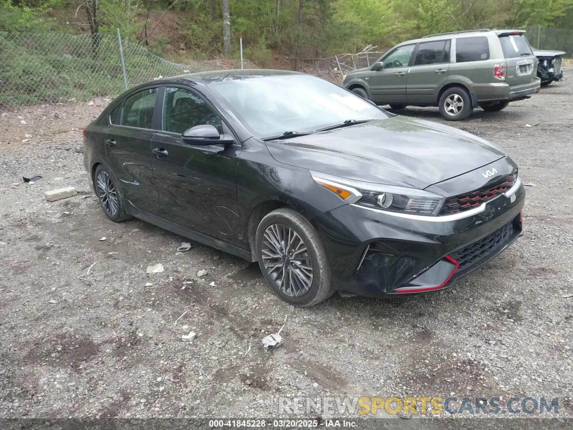 1 Photograph of a damaged car 3KPF54AD0PE547694 KIA FORTE 2023