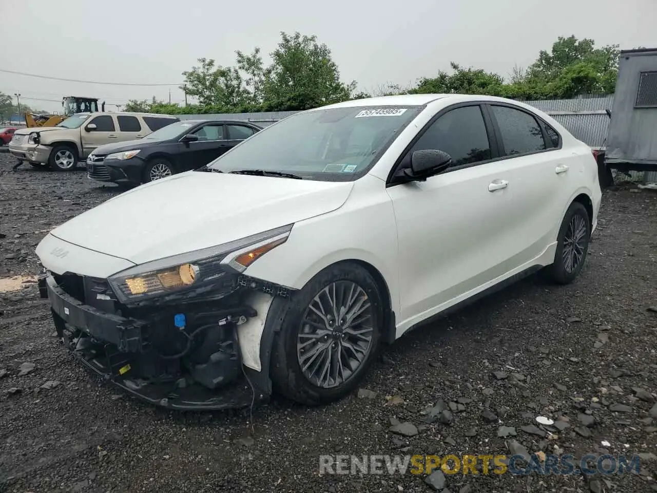 1 Photograph of a damaged car 3KPF54AD0PE568643 KIA FORTE 2023