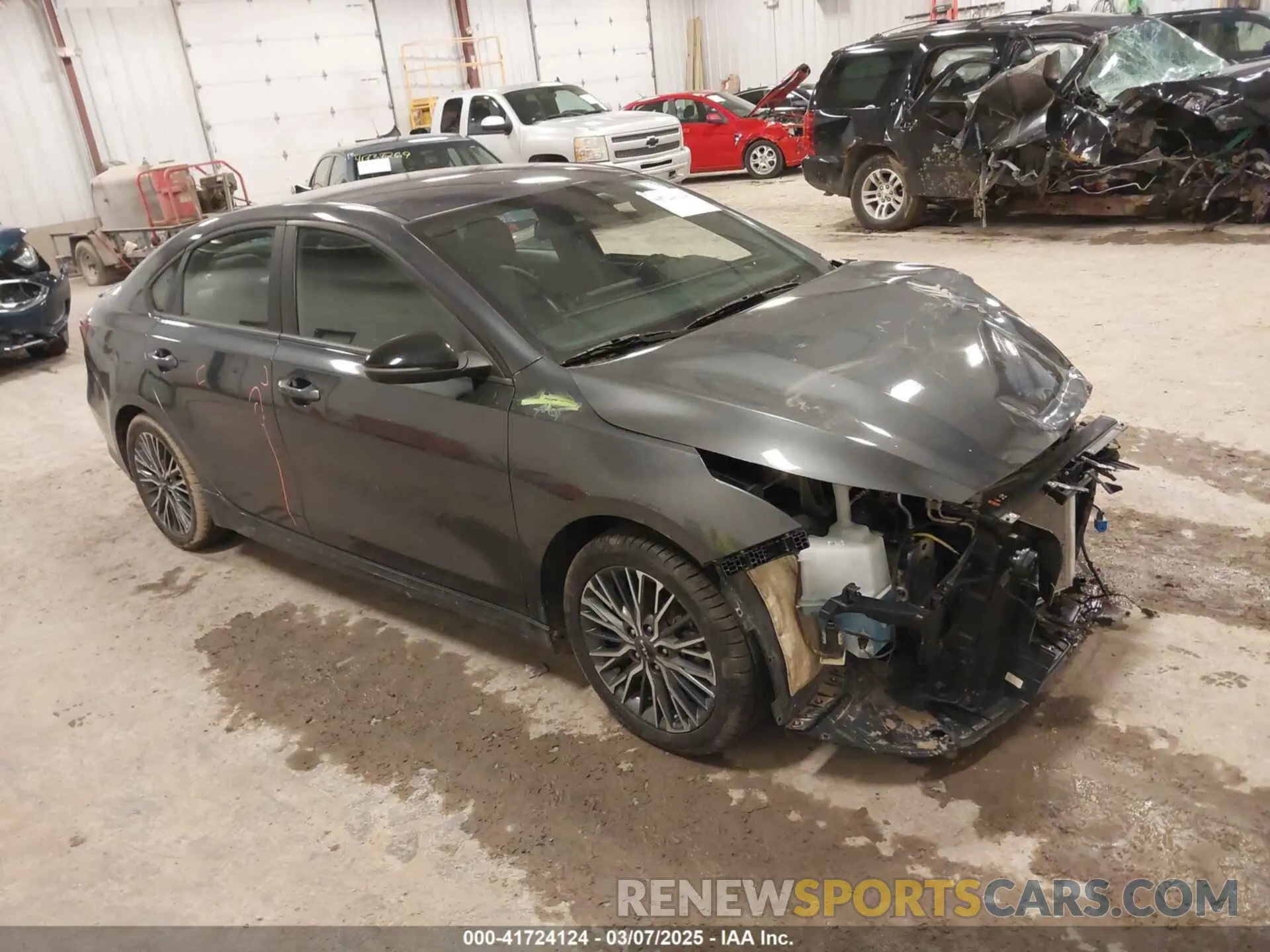 1 Photograph of a damaged car 3KPF54AD0PE614424 KIA FORTE 2023