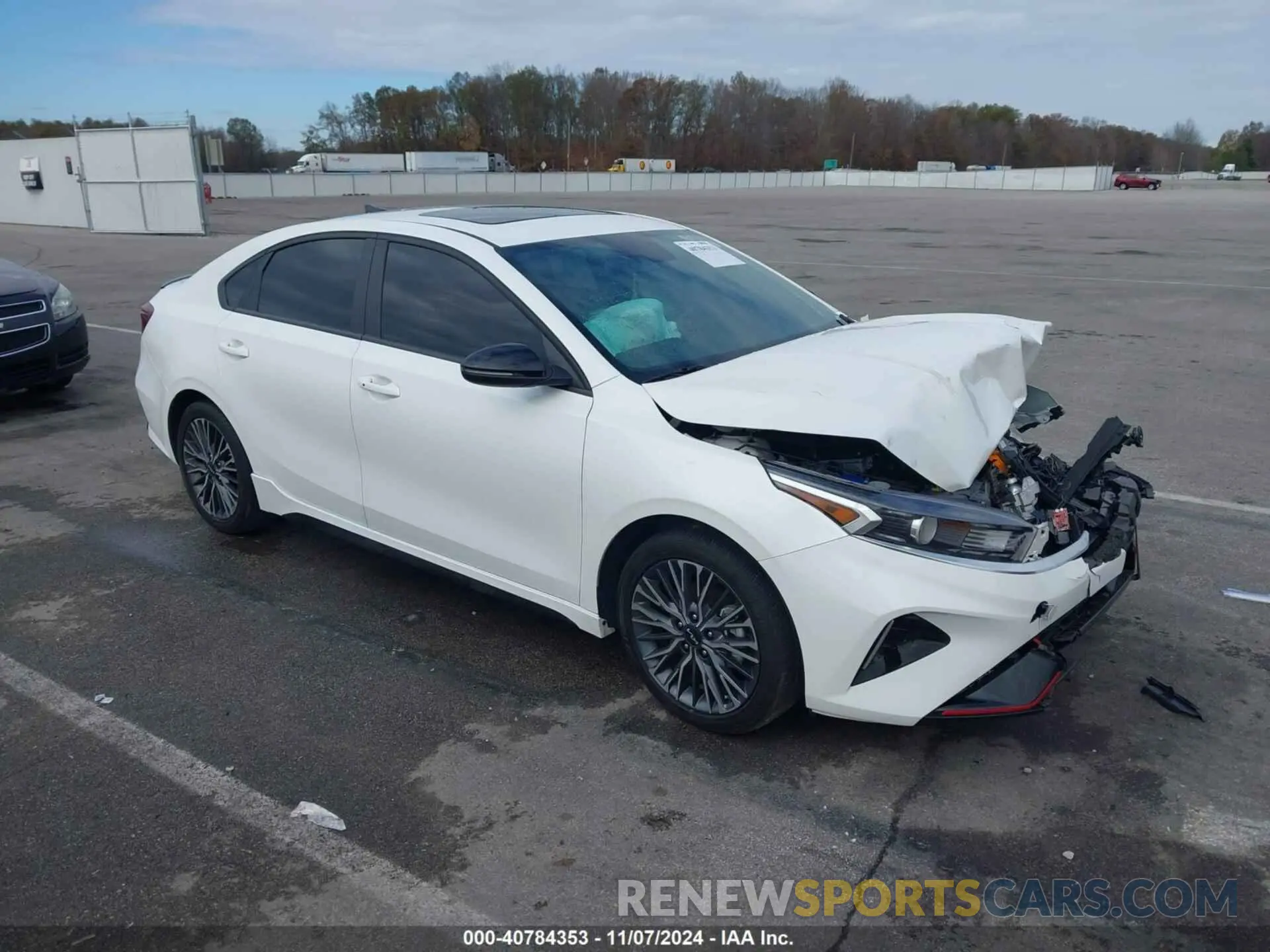 1 Photograph of a damaged car 3KPF54AD0PE670069 KIA FORTE 2023
