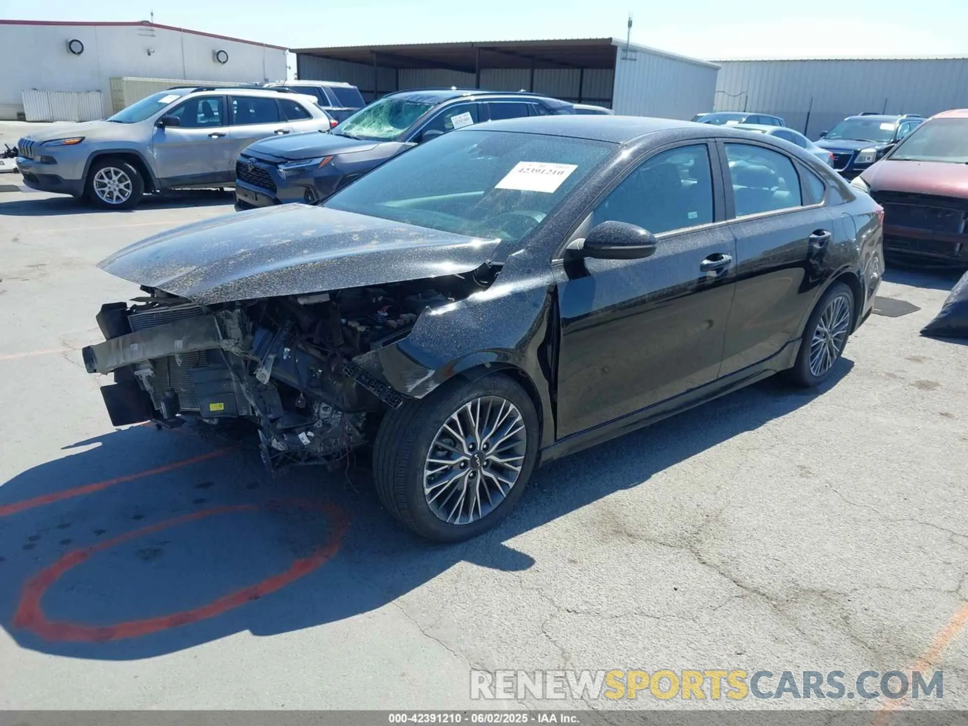 2 Photograph of a damaged car 3KPF54AD0PE688412 KIA FORTE 2023