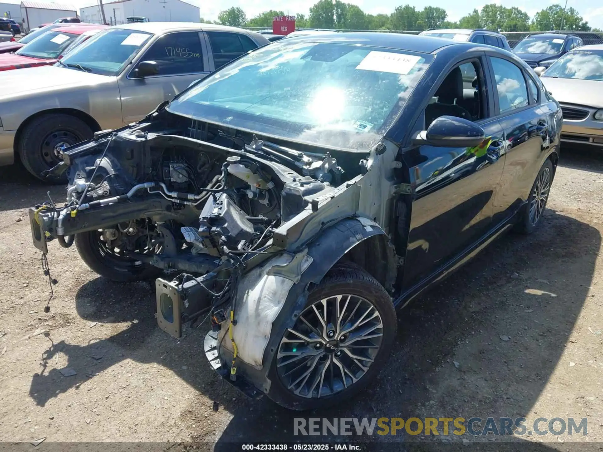 2 Photograph of a damaged car 3KPF54AD1PE558395 KIA FORTE 2023