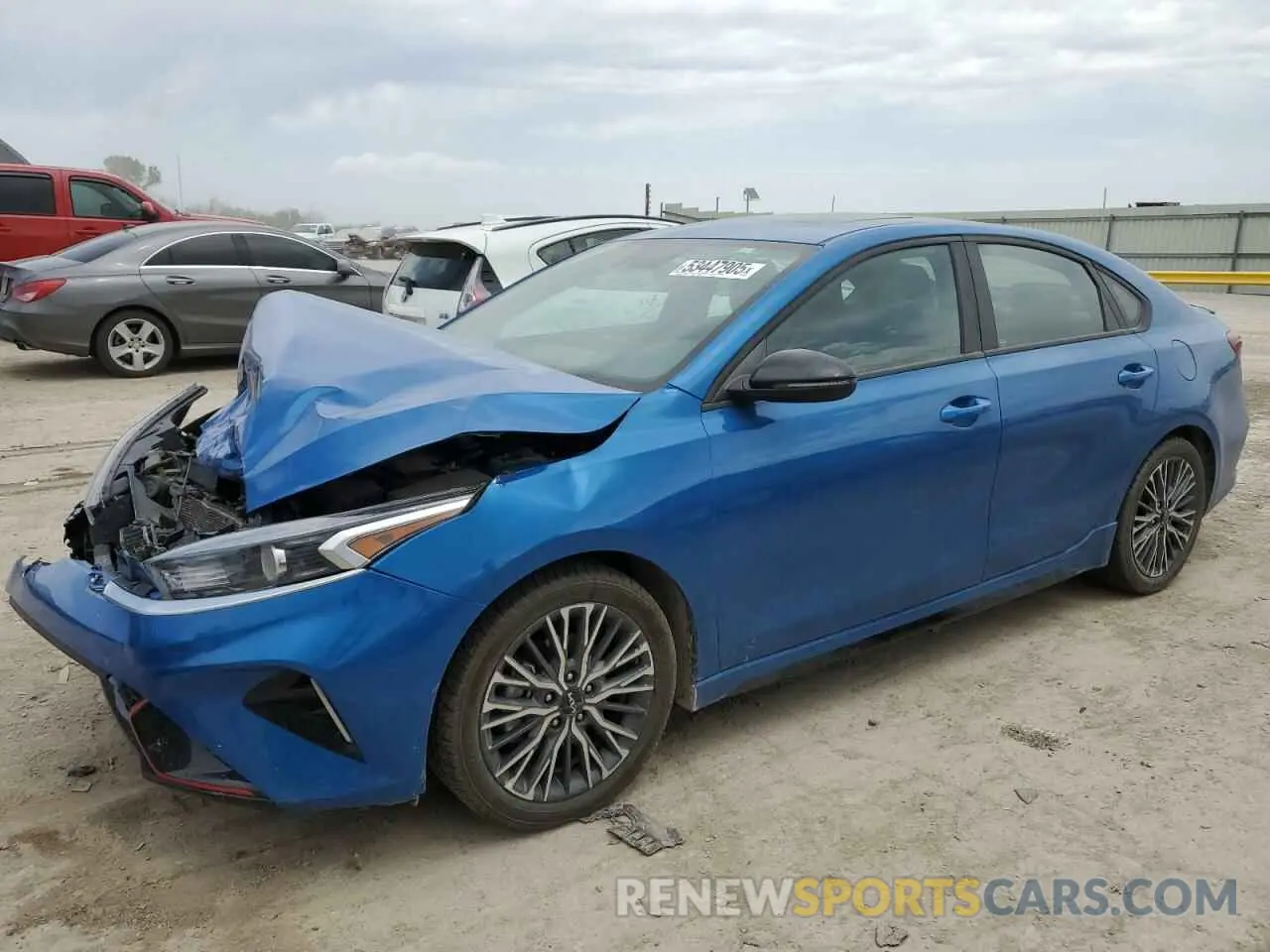 1 Photograph of a damaged car 3KPF54AD1PE586827 KIA FORTE 2023