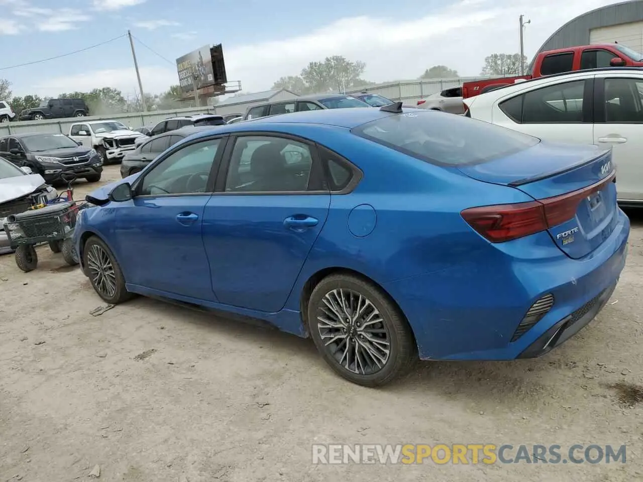 2 Photograph of a damaged car 3KPF54AD1PE586827 KIA FORTE 2023