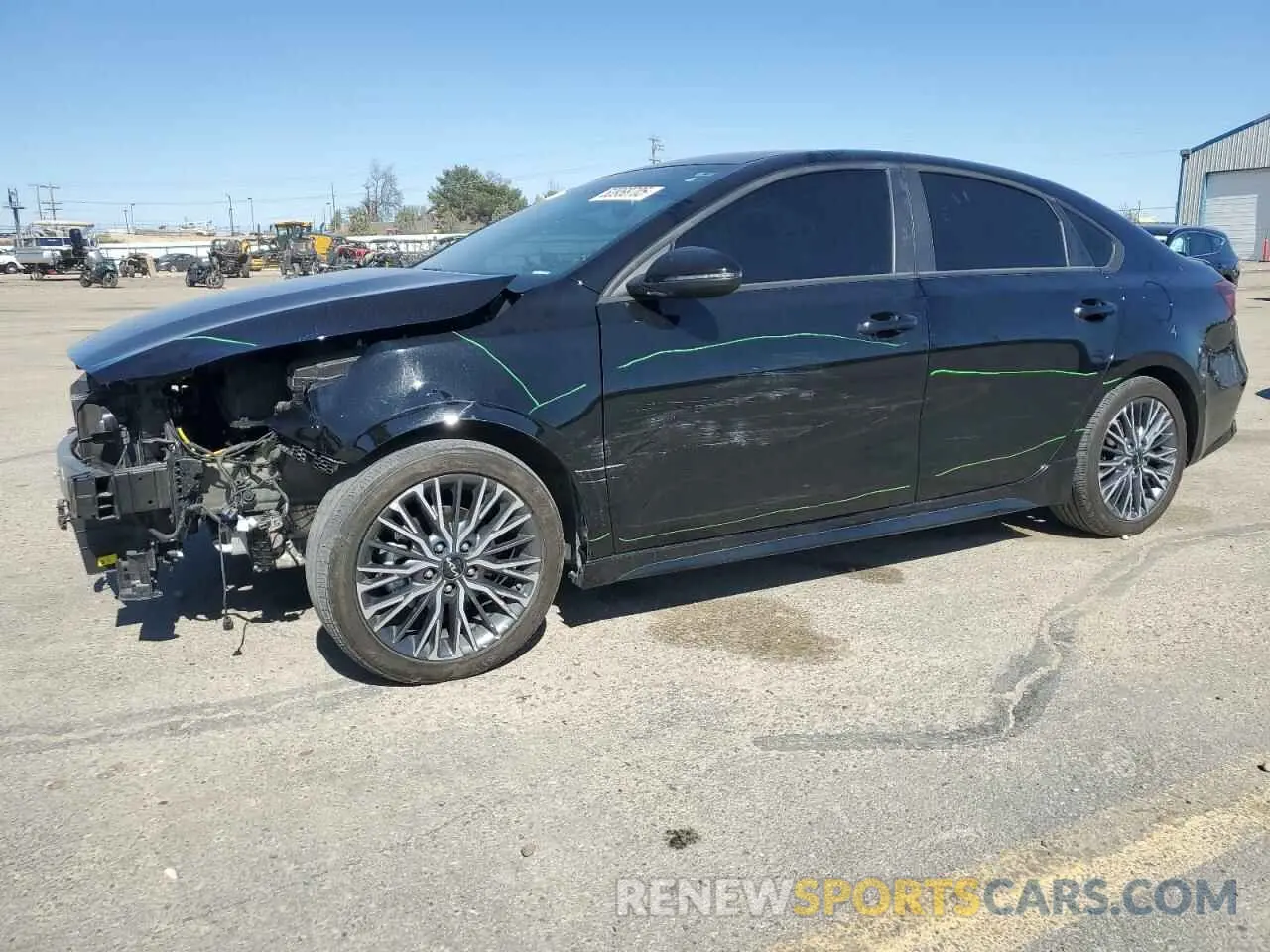 1 Photograph of a damaged car 3KPF54AD1PE681632 KIA FORTE 2023