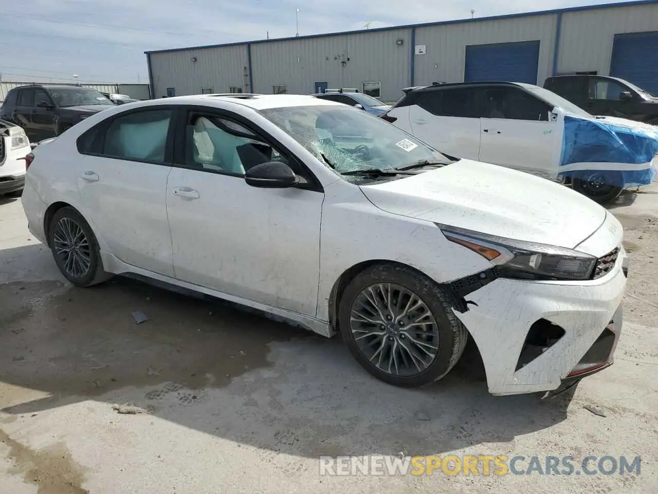 4 Photograph of a damaged car 3KPF54AD2PE553299 KIA FORTE 2023