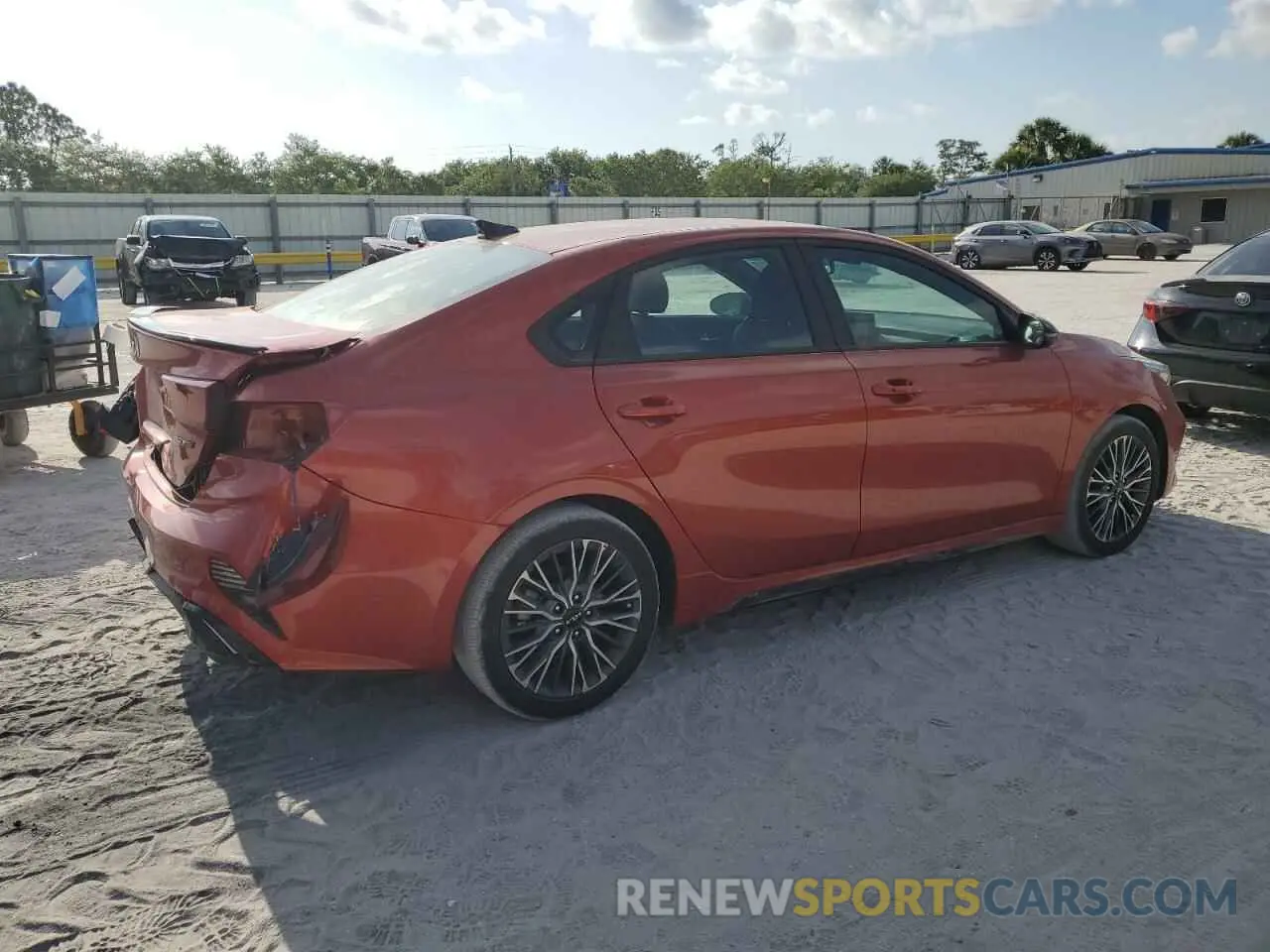 3 Photograph of a damaged car 3KPF54AD2PE607250 KIA FORTE 2023
