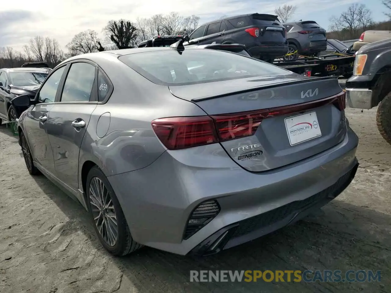 2 Photograph of a damaged car 3KPF54AD2PE642130 KIA FORTE 2023