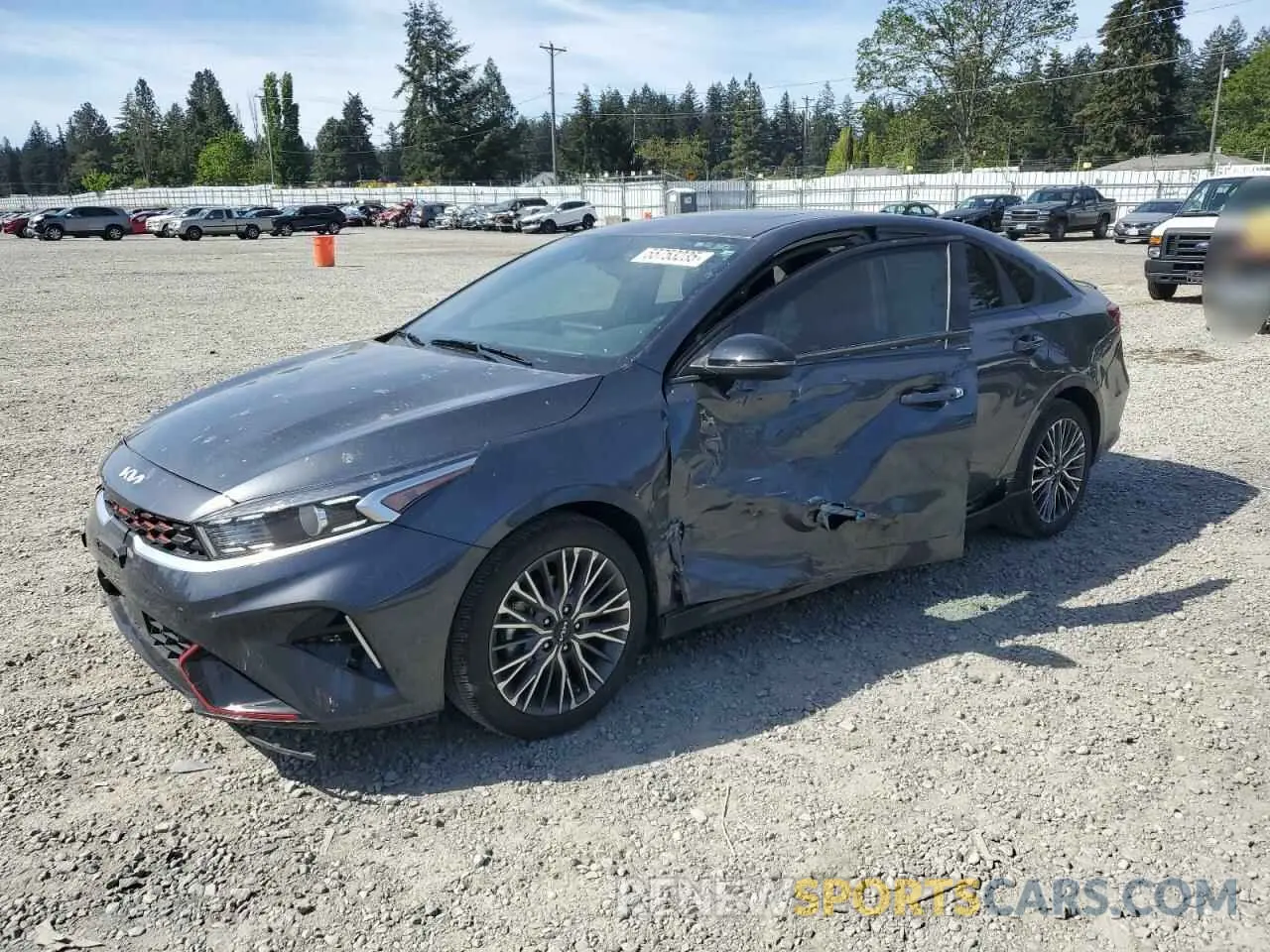 1 Photograph of a damaged car 3KPF54AD3PE552677 KIA FORTE 2023