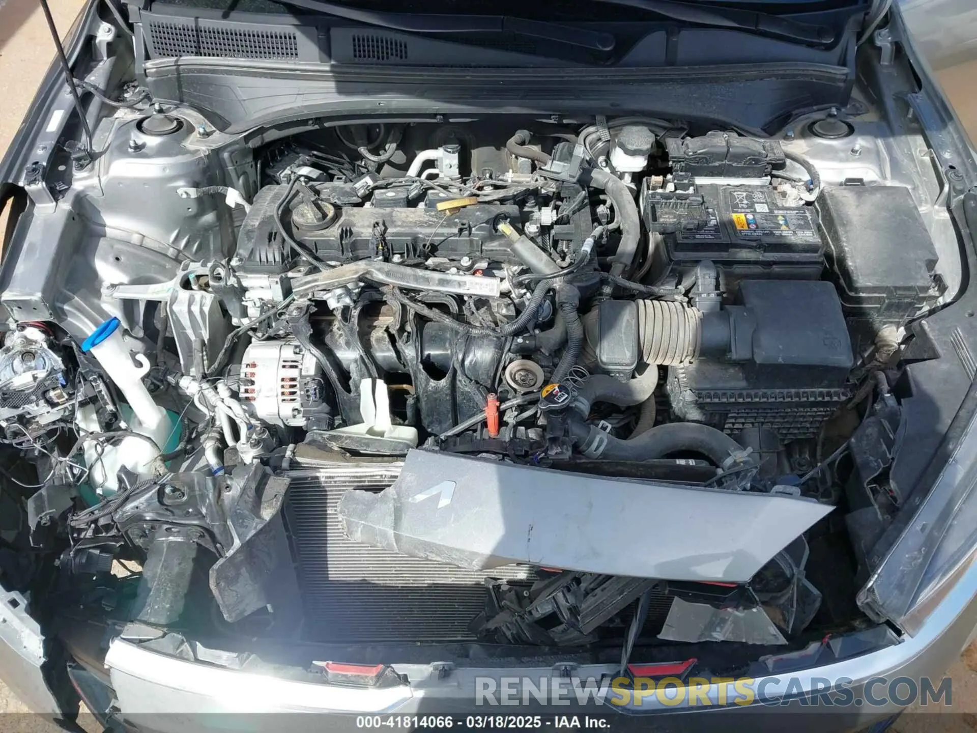 10 Фотография поврежденного автомобиля 3KPF54AD3PE586232 KIA FORTE 2023