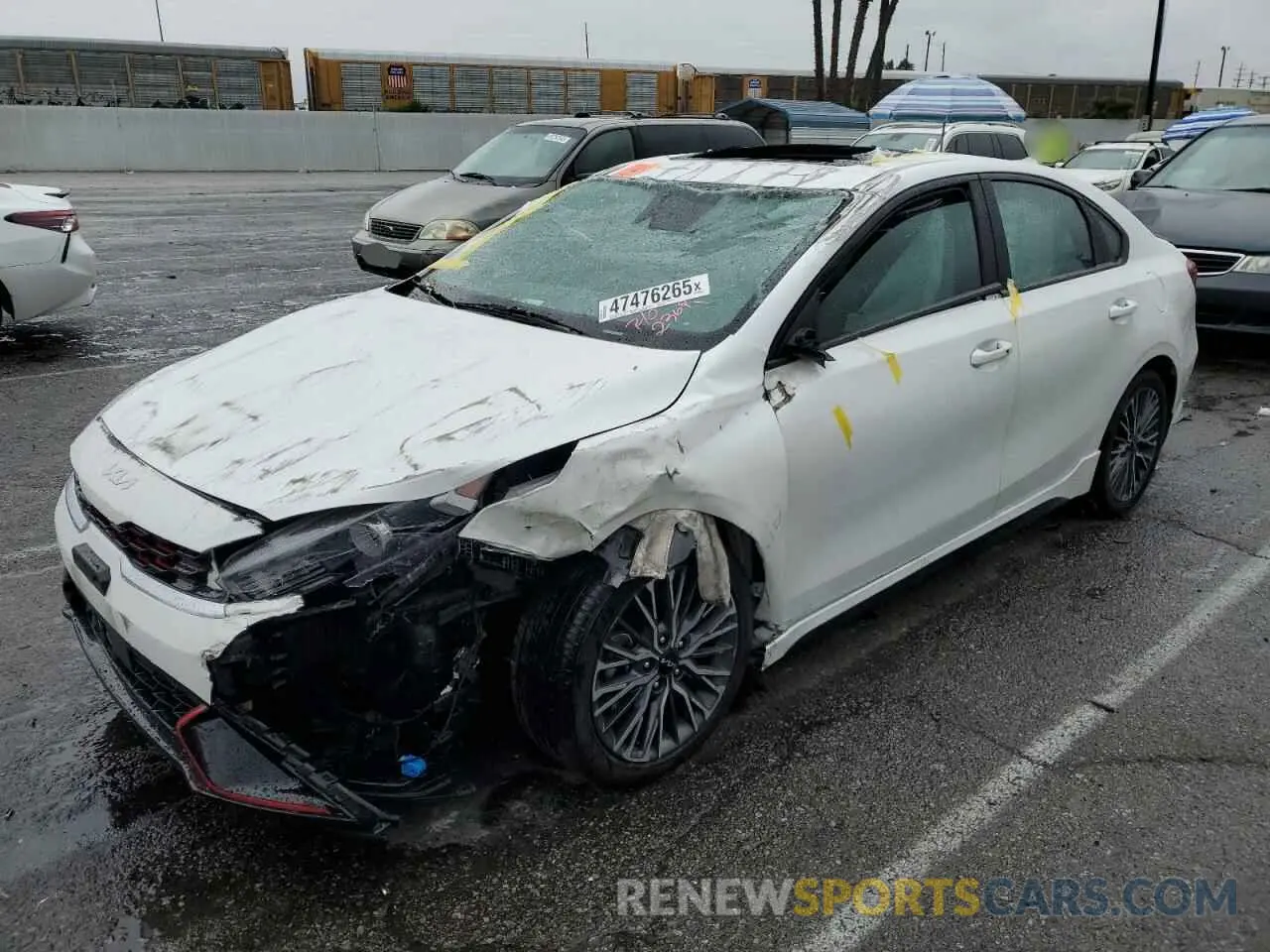 1 Photograph of a damaged car 3KPF54AD3PE613817 KIA FORTE 2023