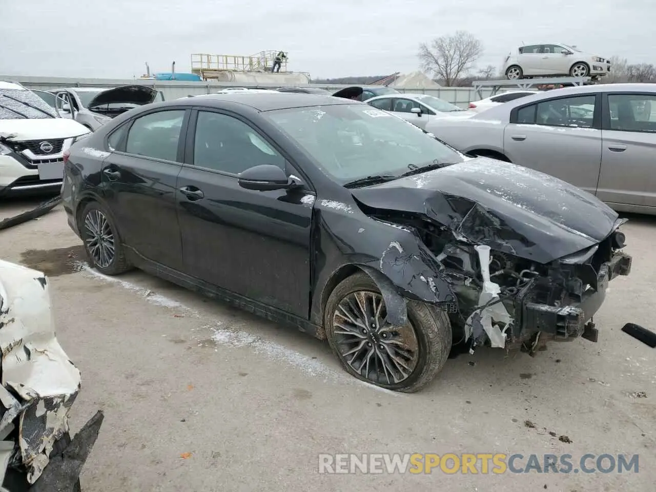 4 Photograph of a damaged car 3KPF54AD3PE619004 KIA FORTE 2023