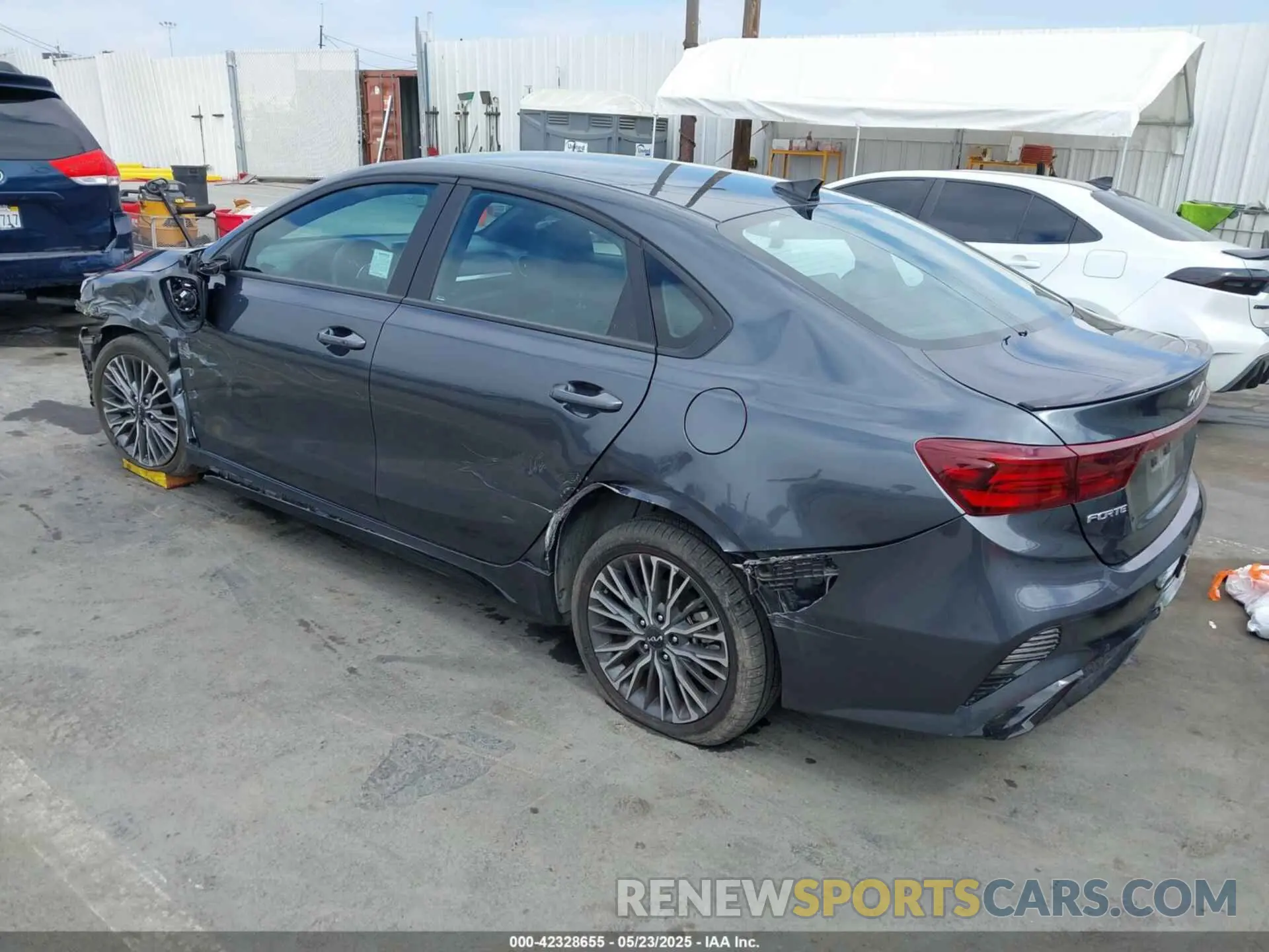 3 Photograph of a damaged car 3KPF54AD3PE666565 KIA FORTE 2023